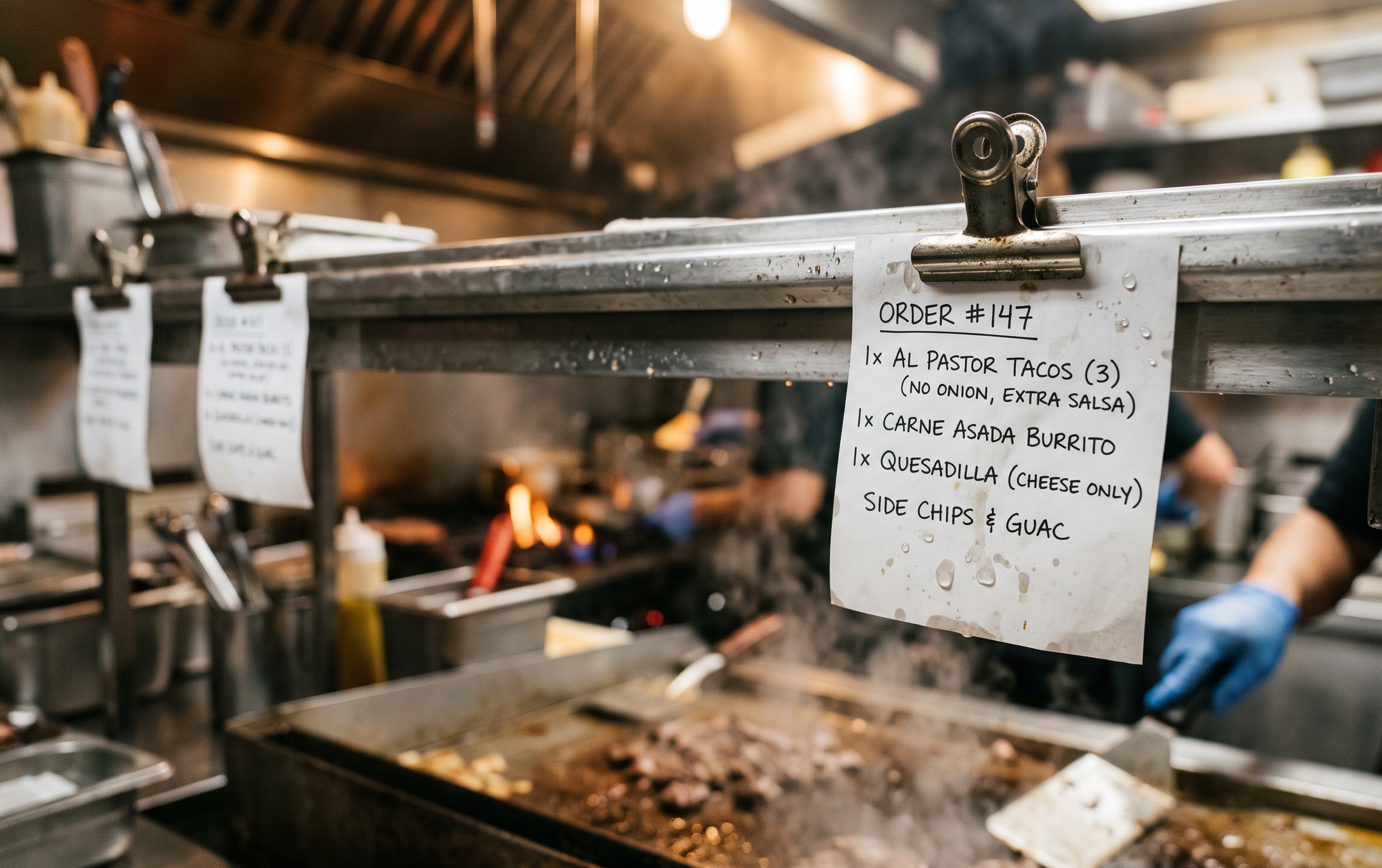 Waterproof Paper For Food Truck Order Forms