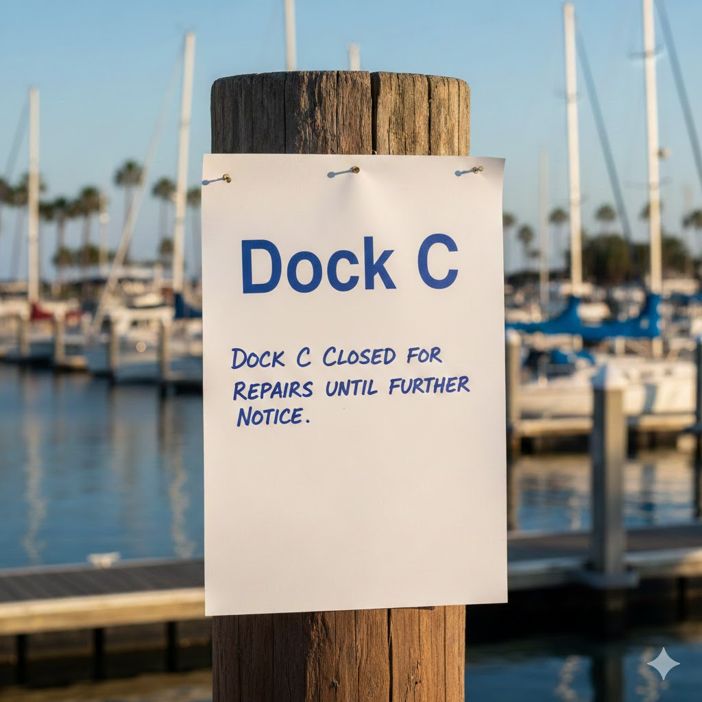Marina Signage Requirements for Safety and Weather Resistance
