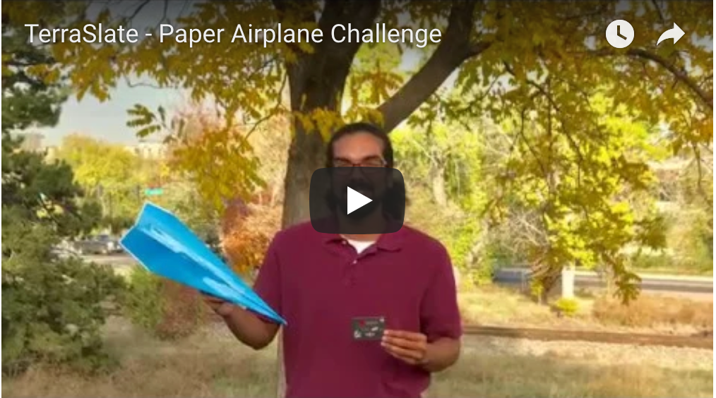 Paper Airplane Challenge