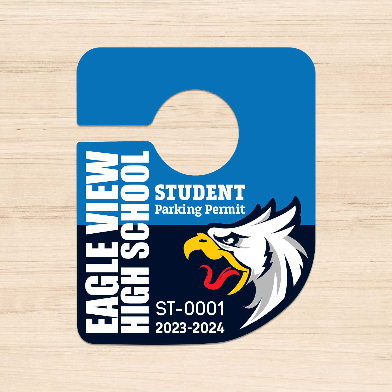 Die-Cut Parking Passes, Permits, and Tags - TerraSlate Inc.