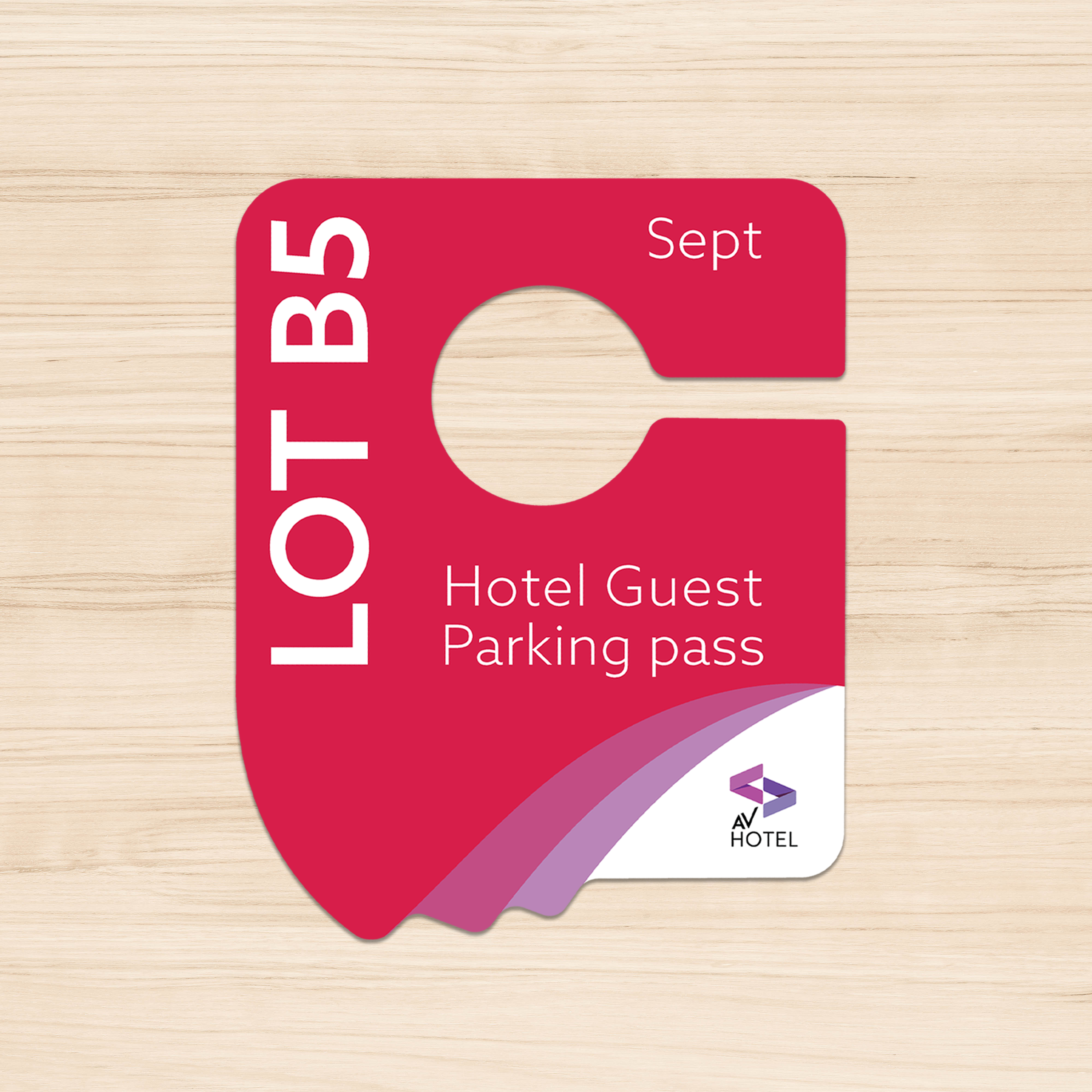 Die-Cut Parking Passes, Permits, and Tags - TerraSlate Inc.