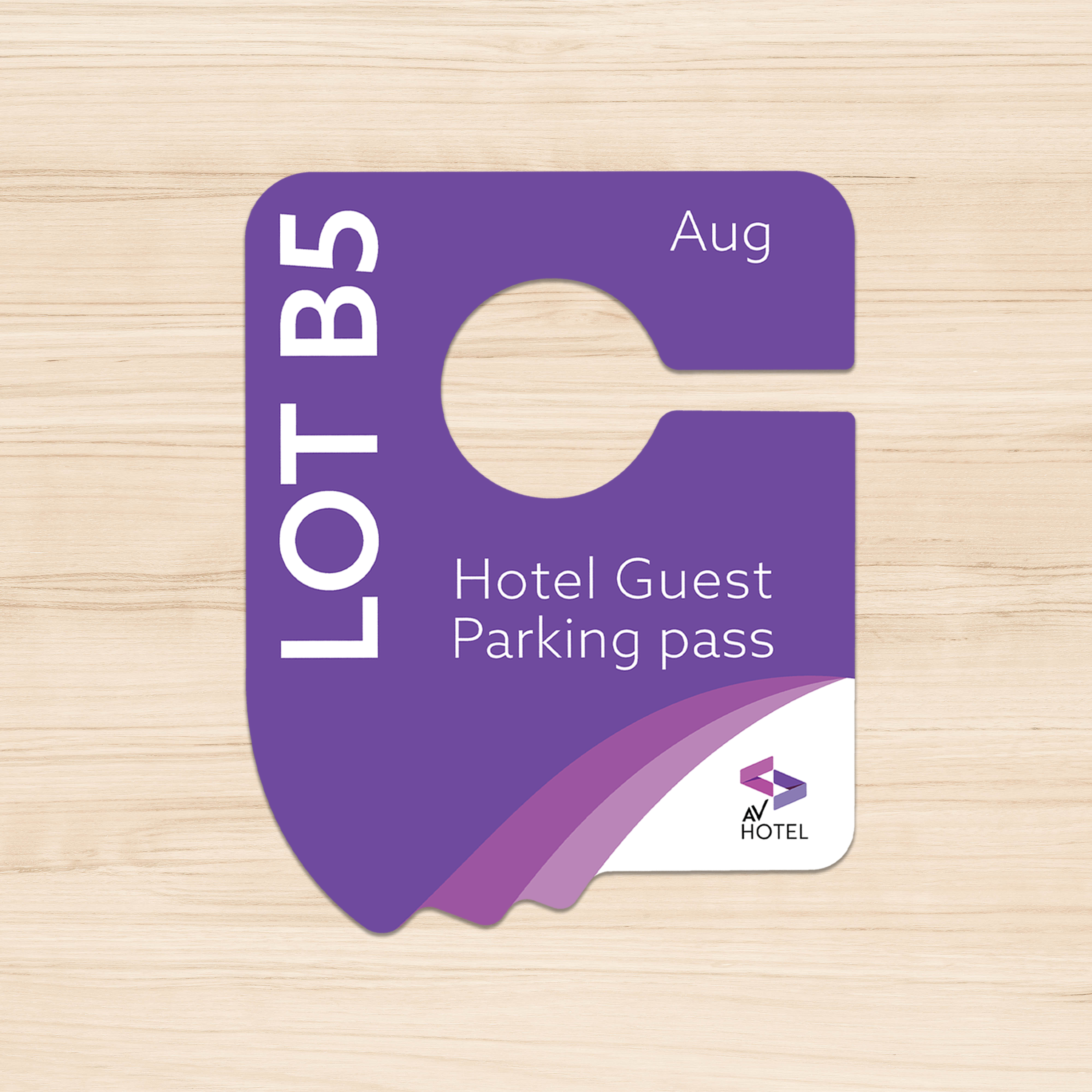 Die-Cut Parking Passes, Permits, and Tags - TerraSlate Inc.
