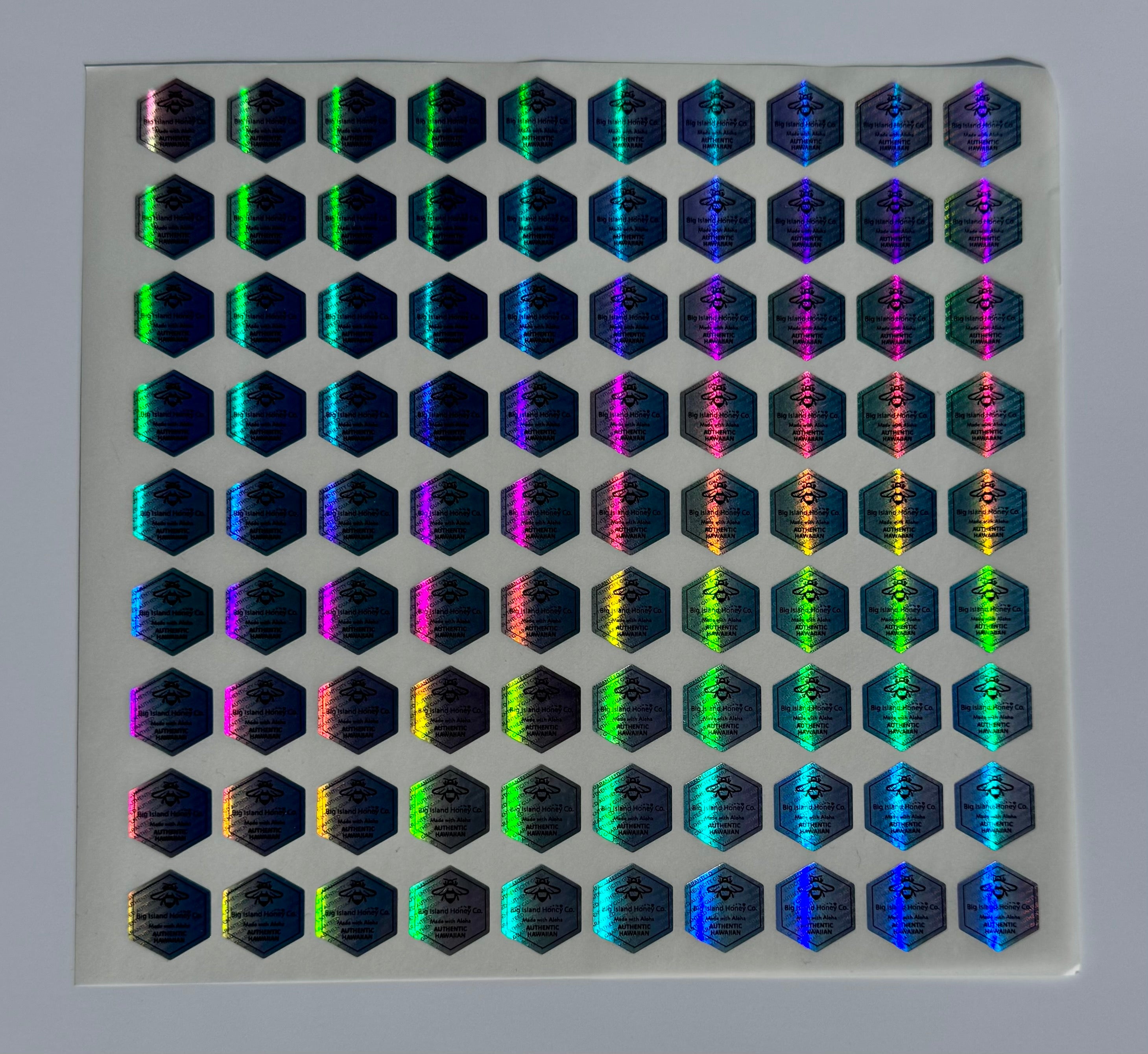 Hologram Security Stickers