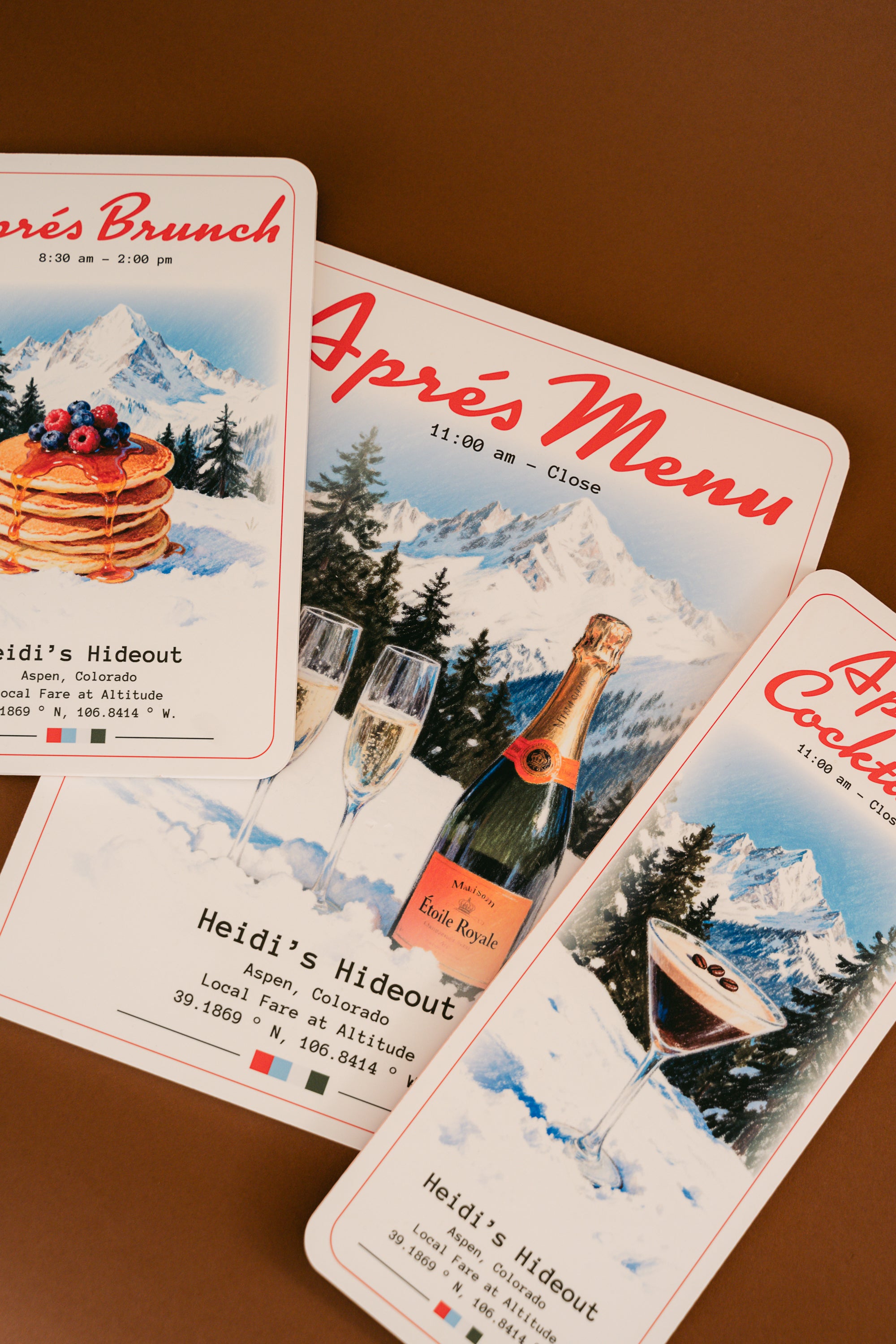 Rigid Menu Boards Sample Pack