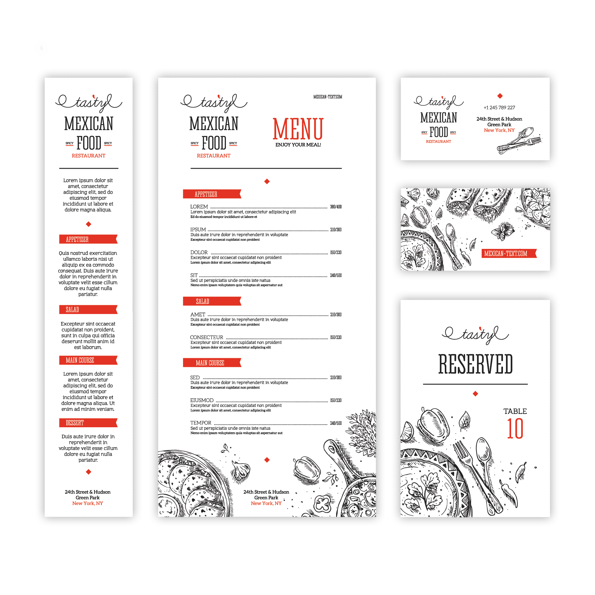 Menu Design - TerraSlate Inc.