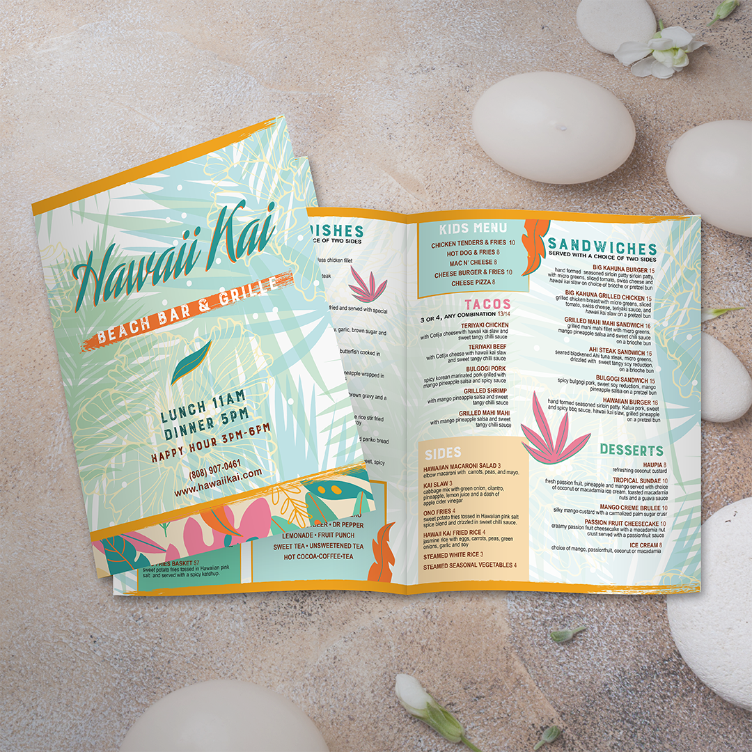 Menu Design - TerraSlate Inc.