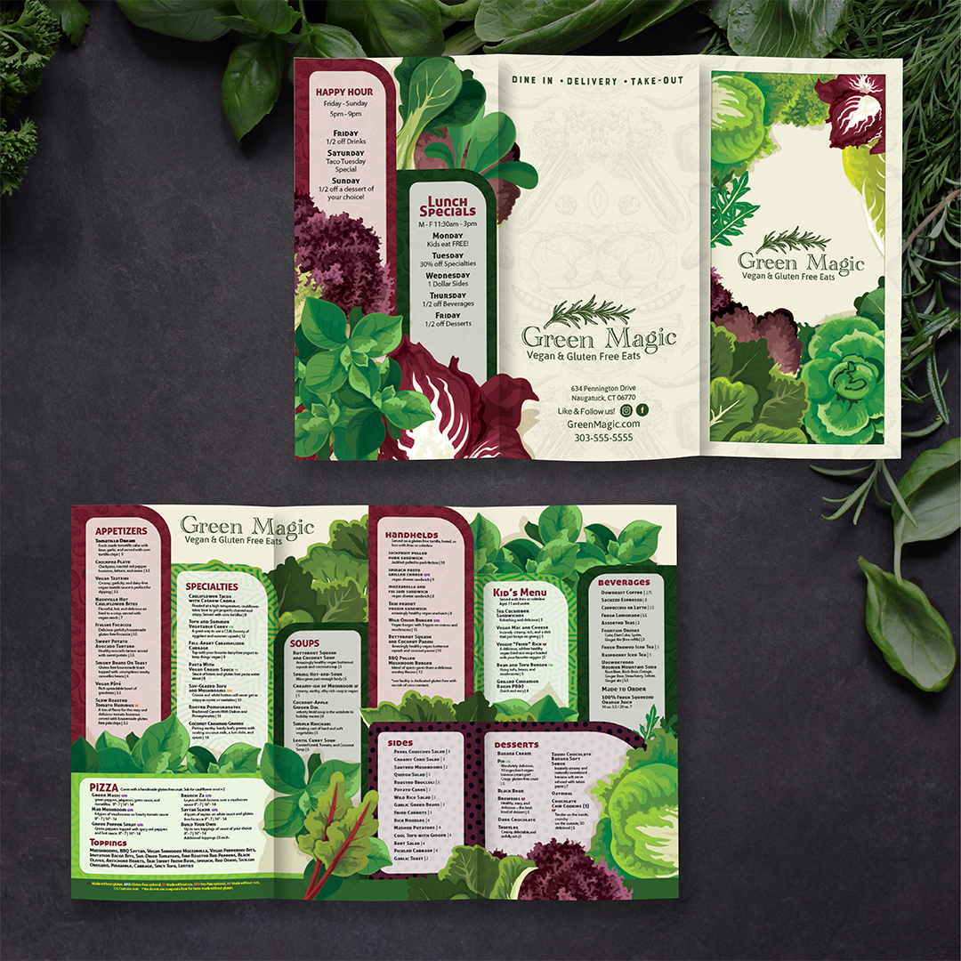 Menu Design - TerraSlate Inc.