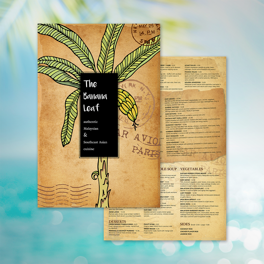 Menu Design - TerraSlate Inc.