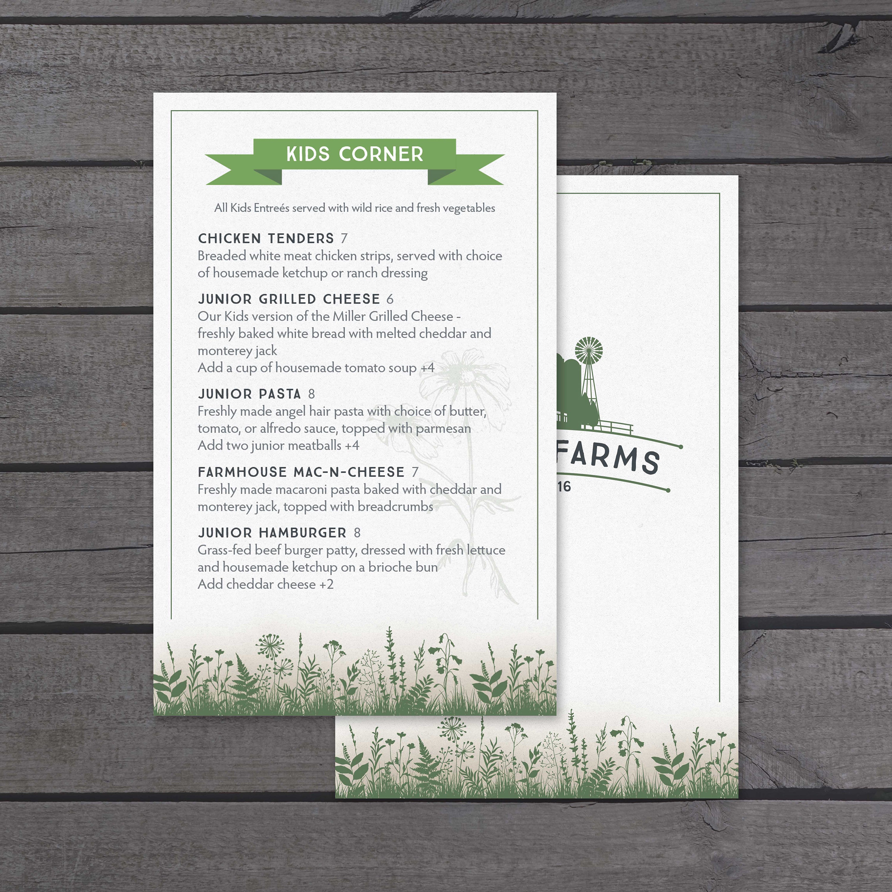 Farm to Table Template 5.5" x 8.5" - TerraSlate Inc.