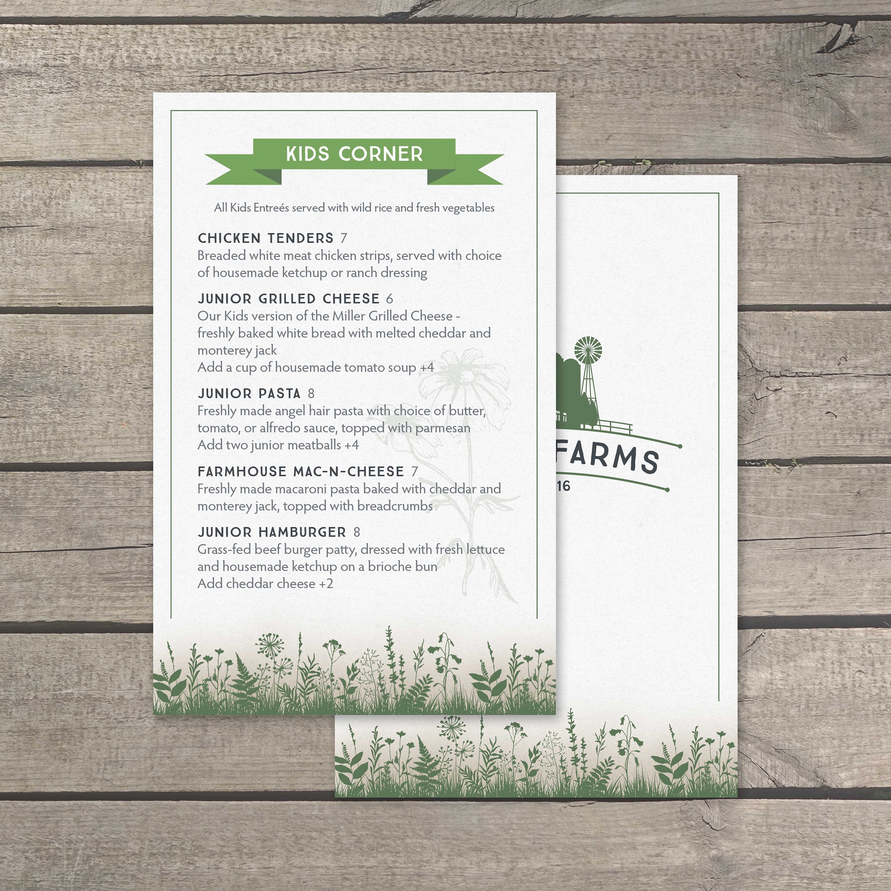 Farm to Table Template 5.5" x 8.5" - TerraSlate Inc.