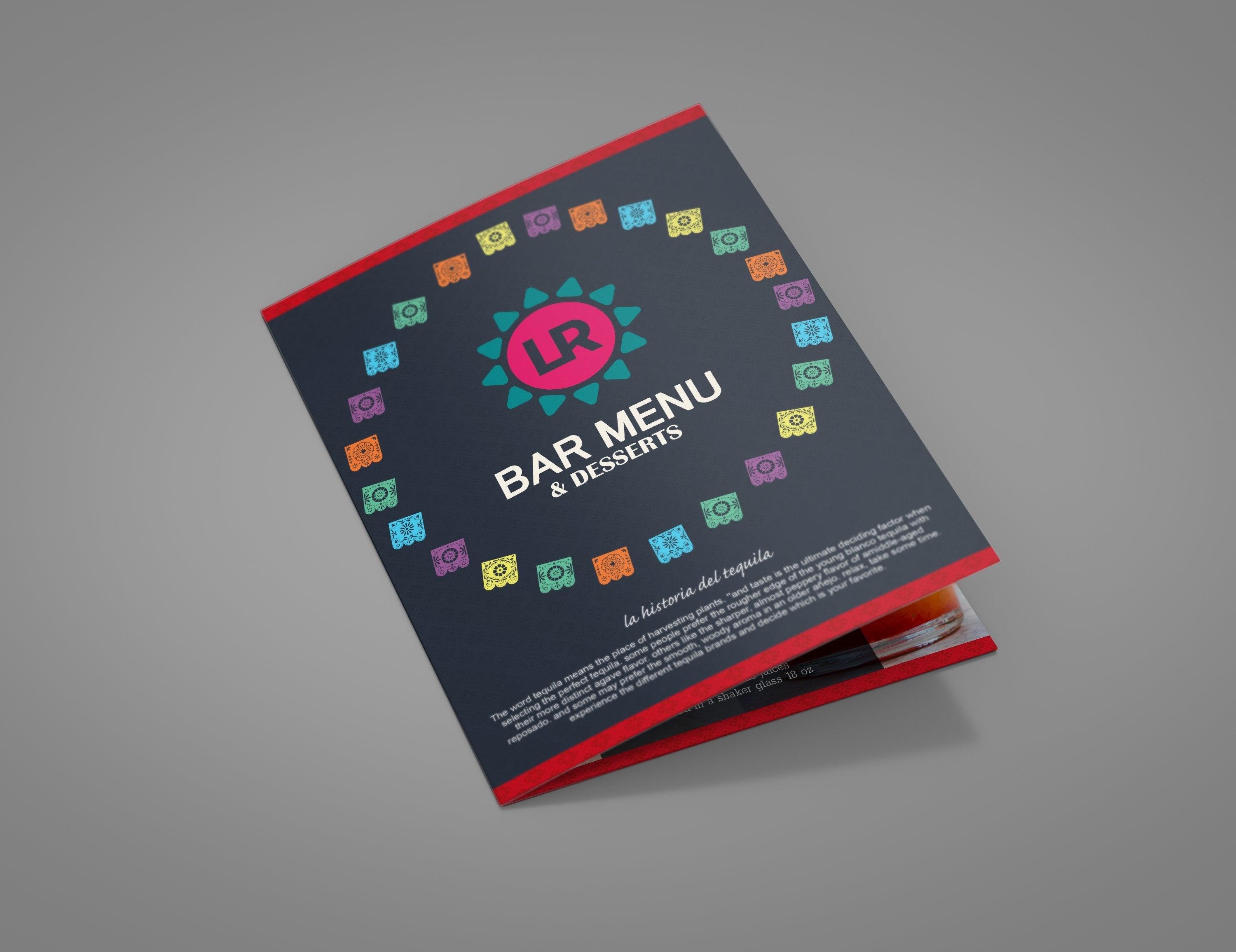 8.5" x 14" Bi-Fold Waterproof Menus - TerraSlate Inc.