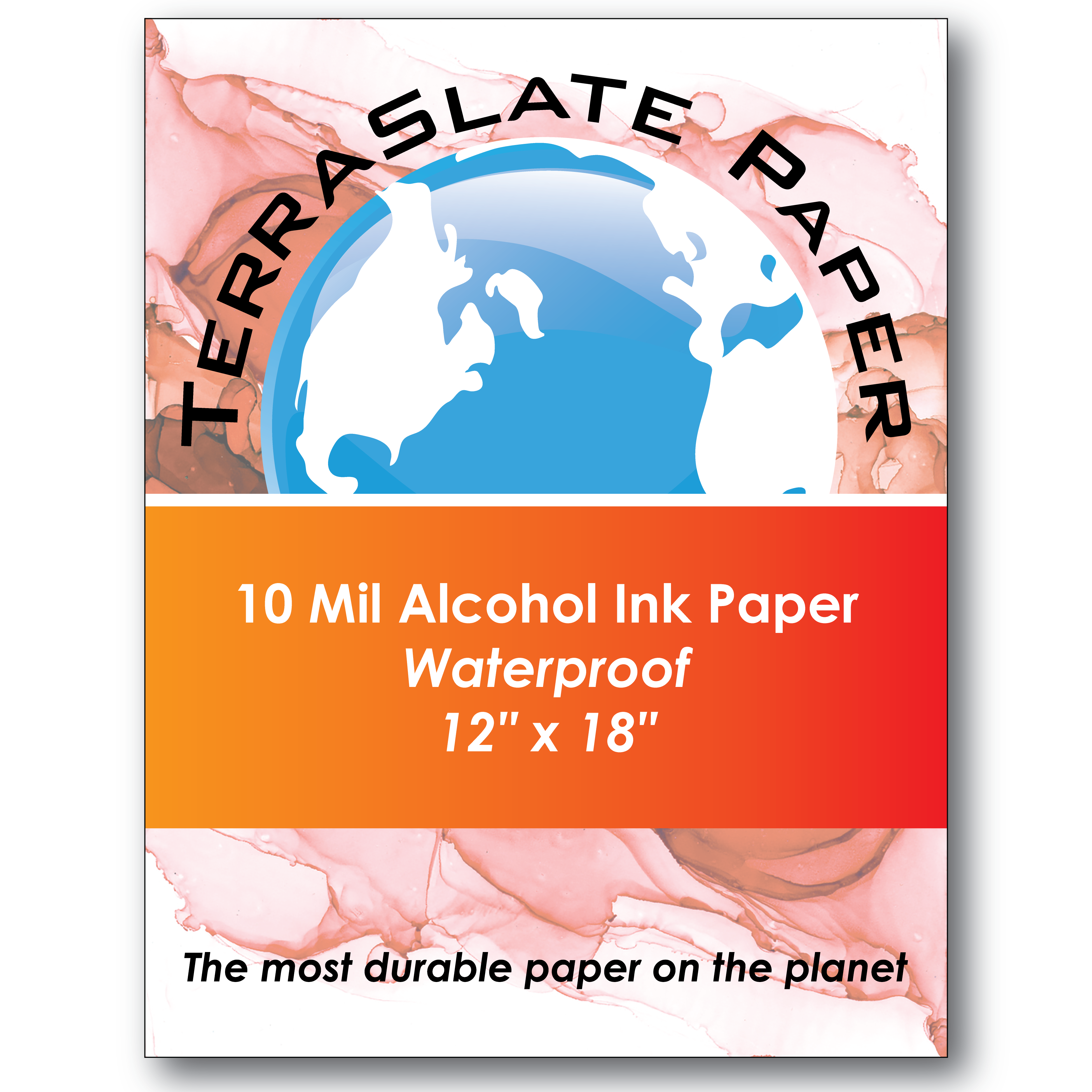 10 Mil Alcohol Ink Paper - TerraSlate Inc.