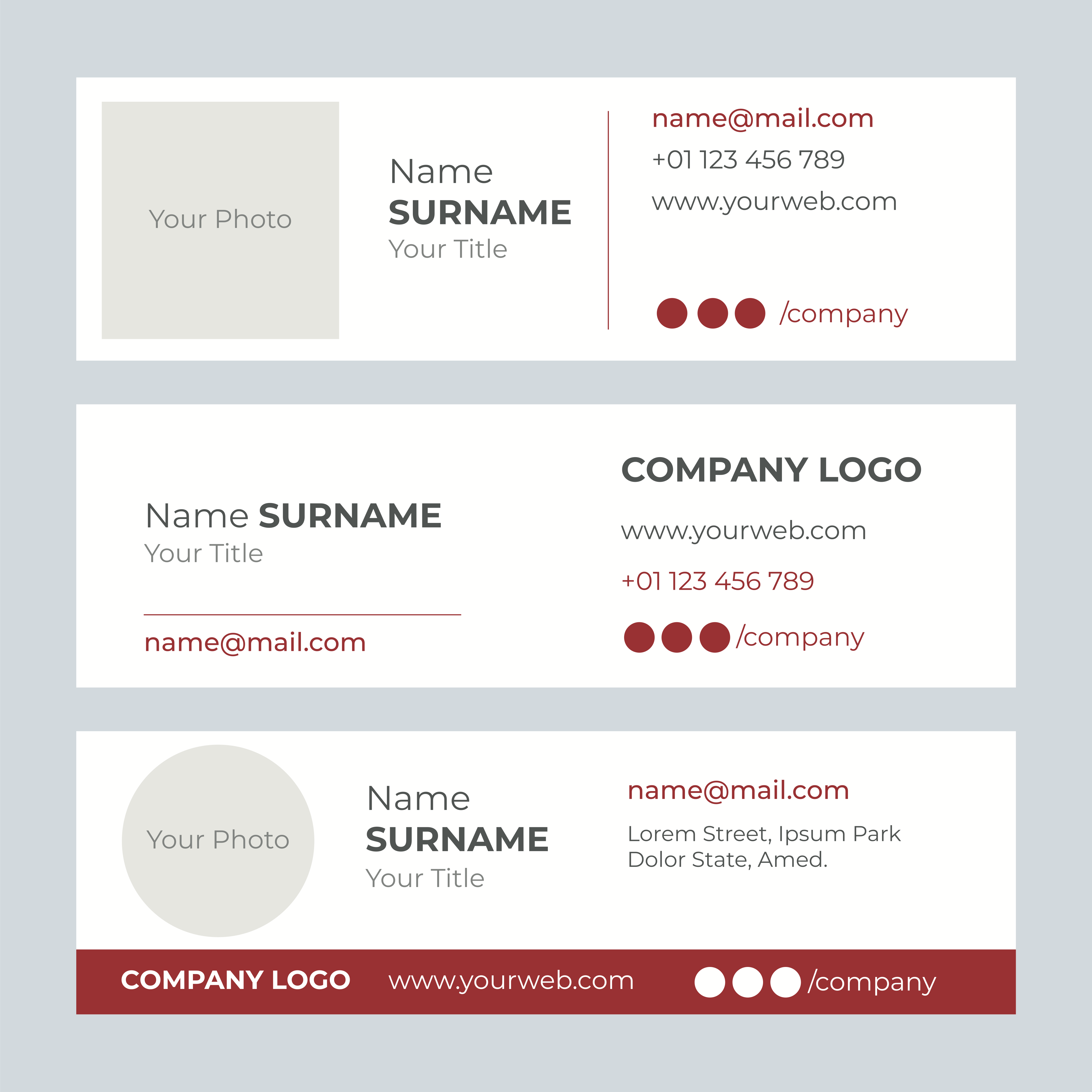 Custom Email Signature - TerraSlate Inc.