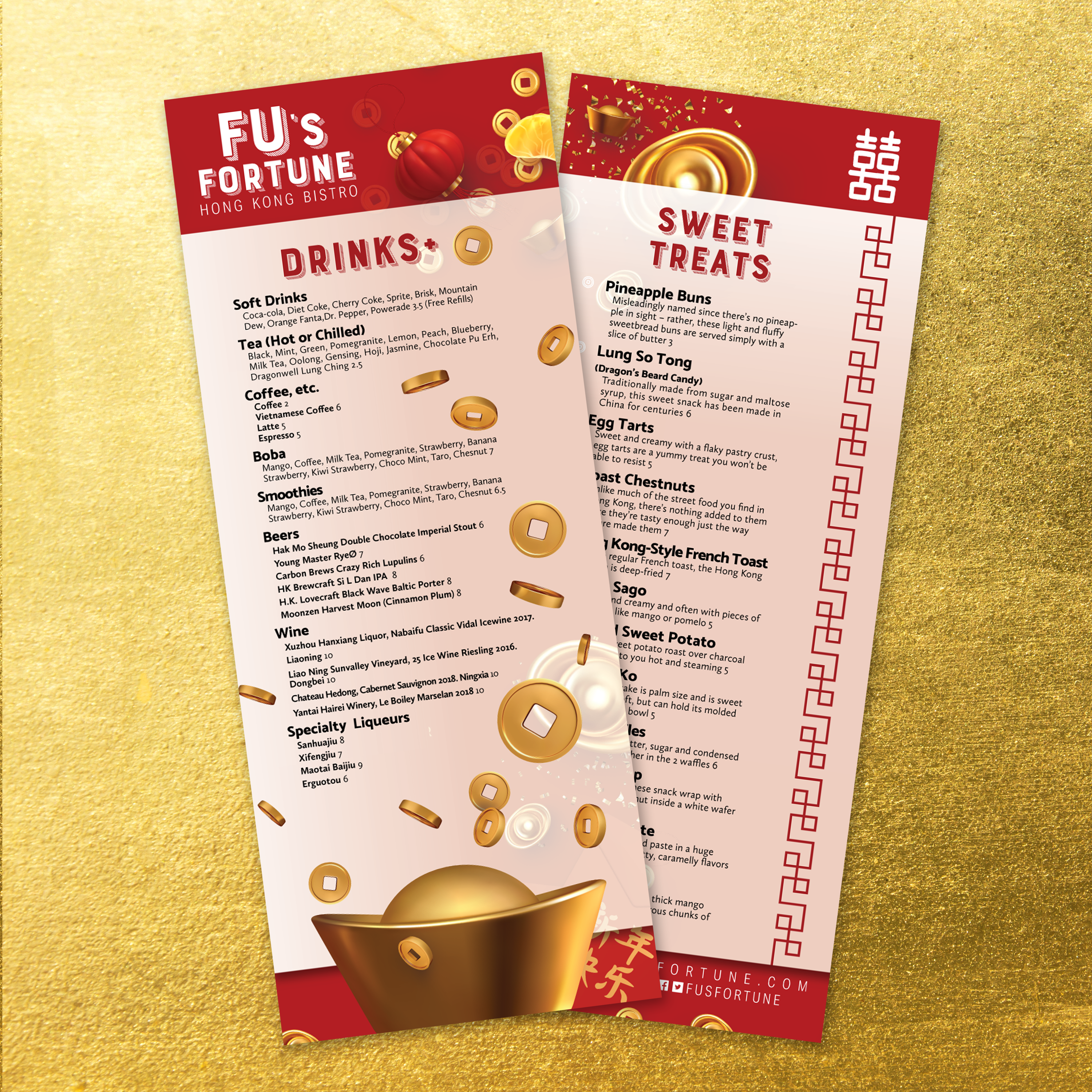 Fu's Fortune Template 6" x 15" - TerraSlate Inc.