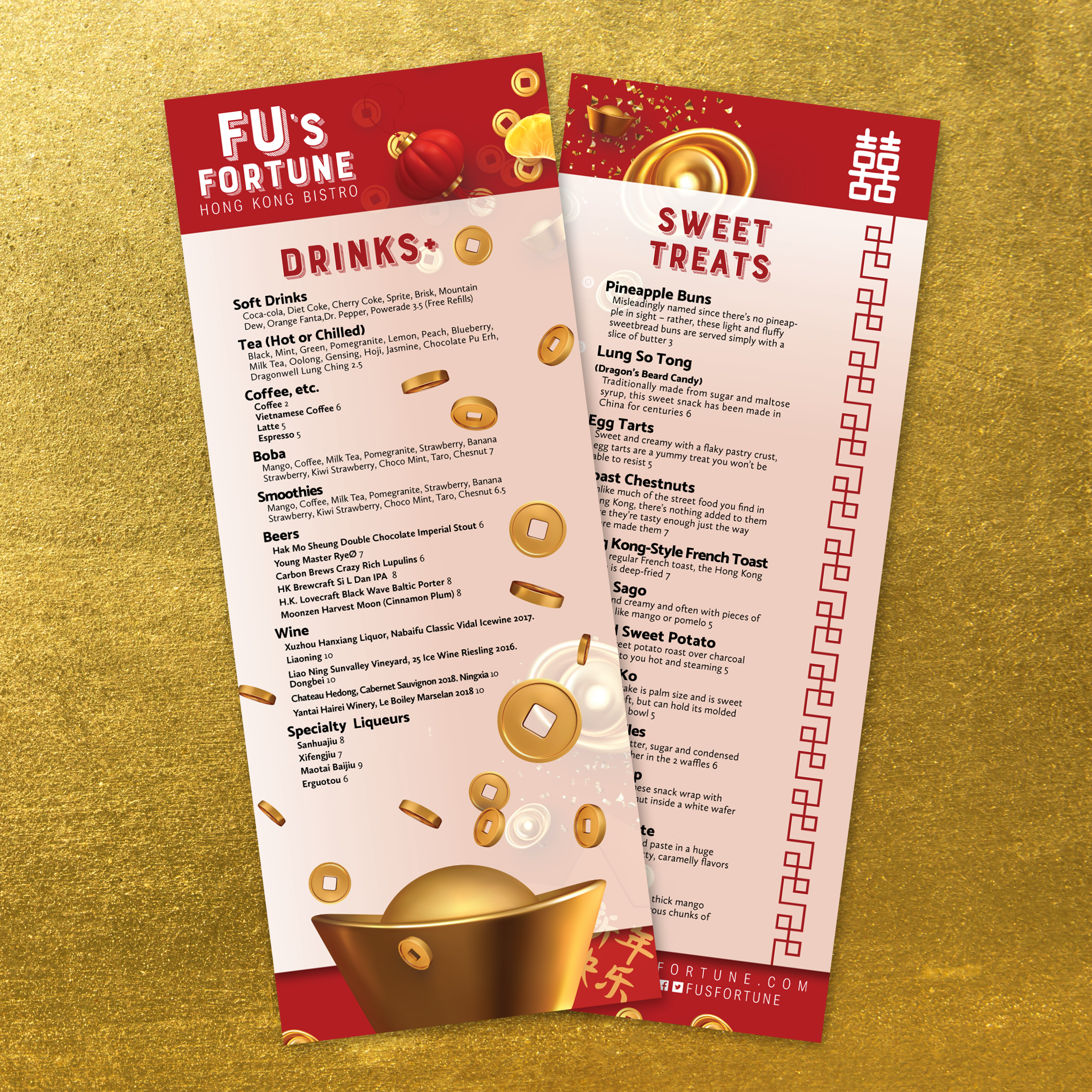 Fu's Fortune Template 6" x 15" - TerraSlate Inc.