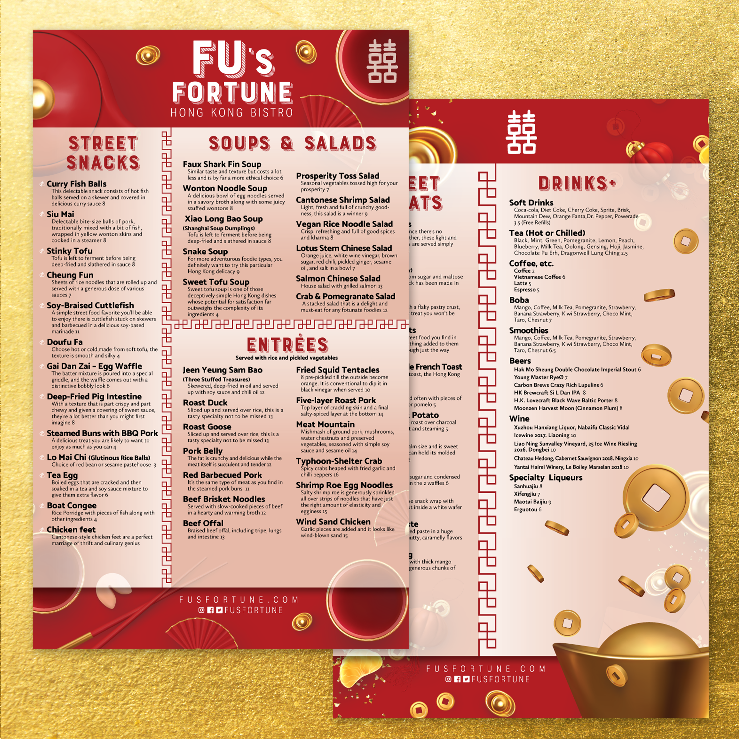 Fu's Fortune Template 8.5" x 14" - TerraSlate Inc.