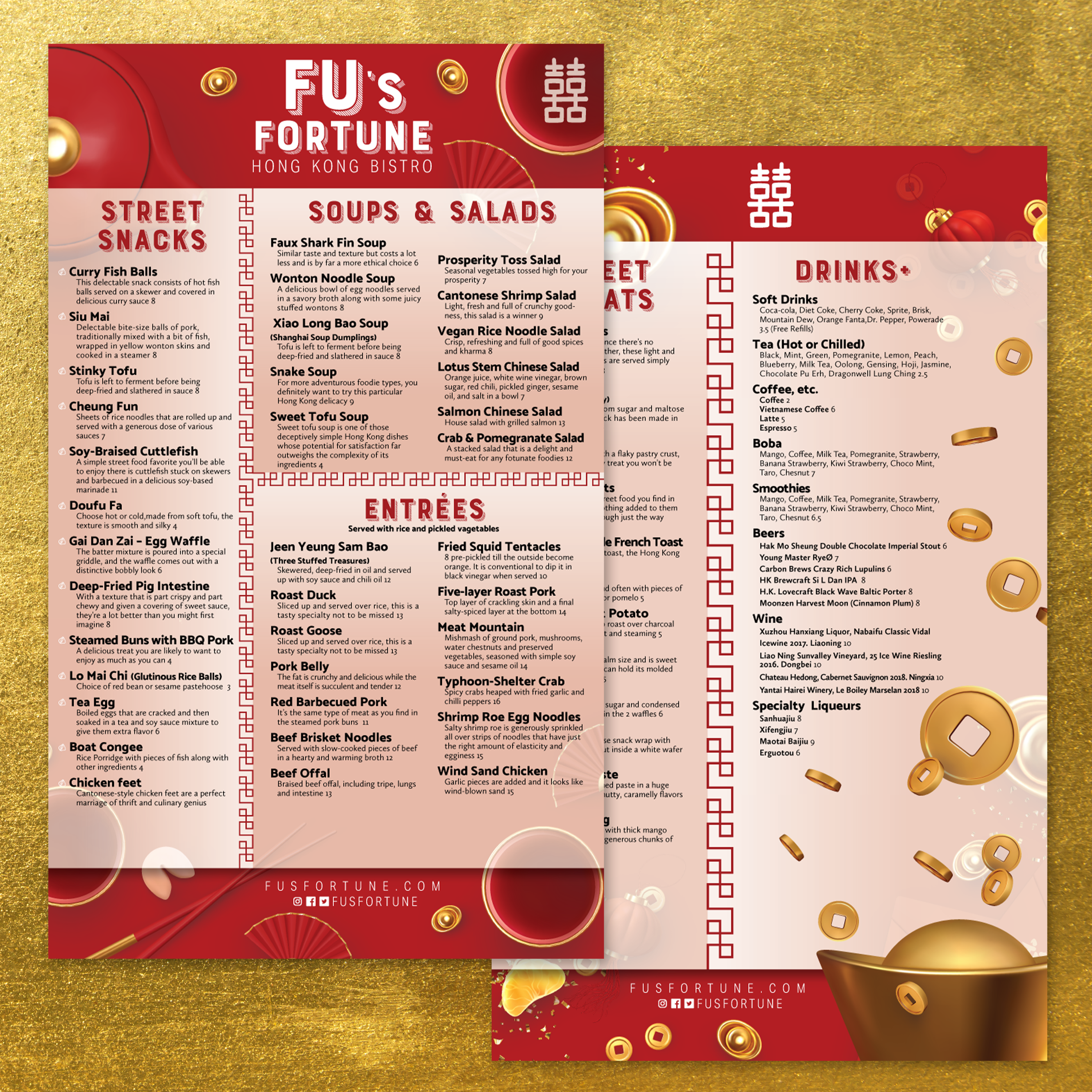 Fu's Fortune Template 8.5" x 14" - TerraSlate Inc.