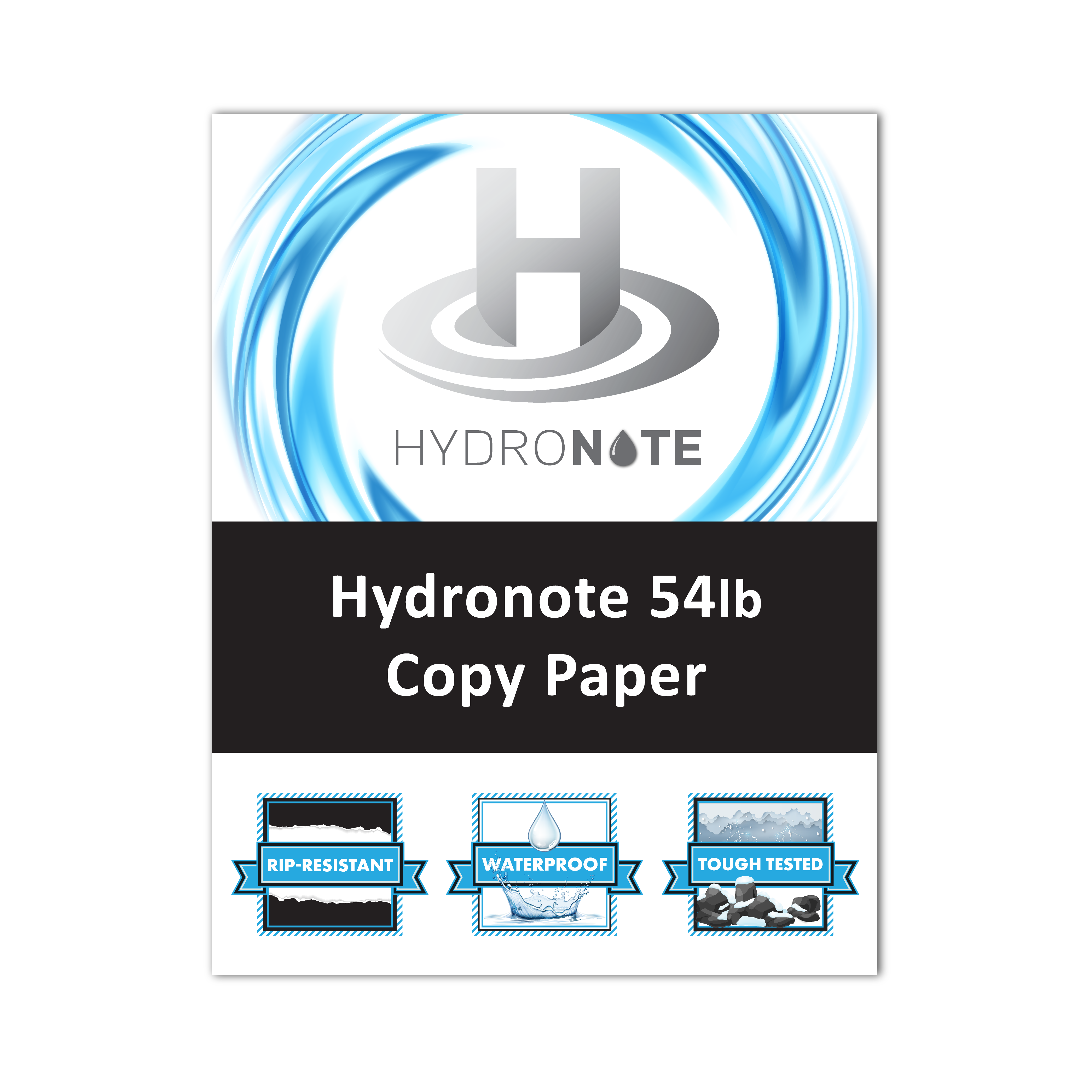 Hydronote Blank Copy Paper 8.5" x 11" - TerraSlate Inc.