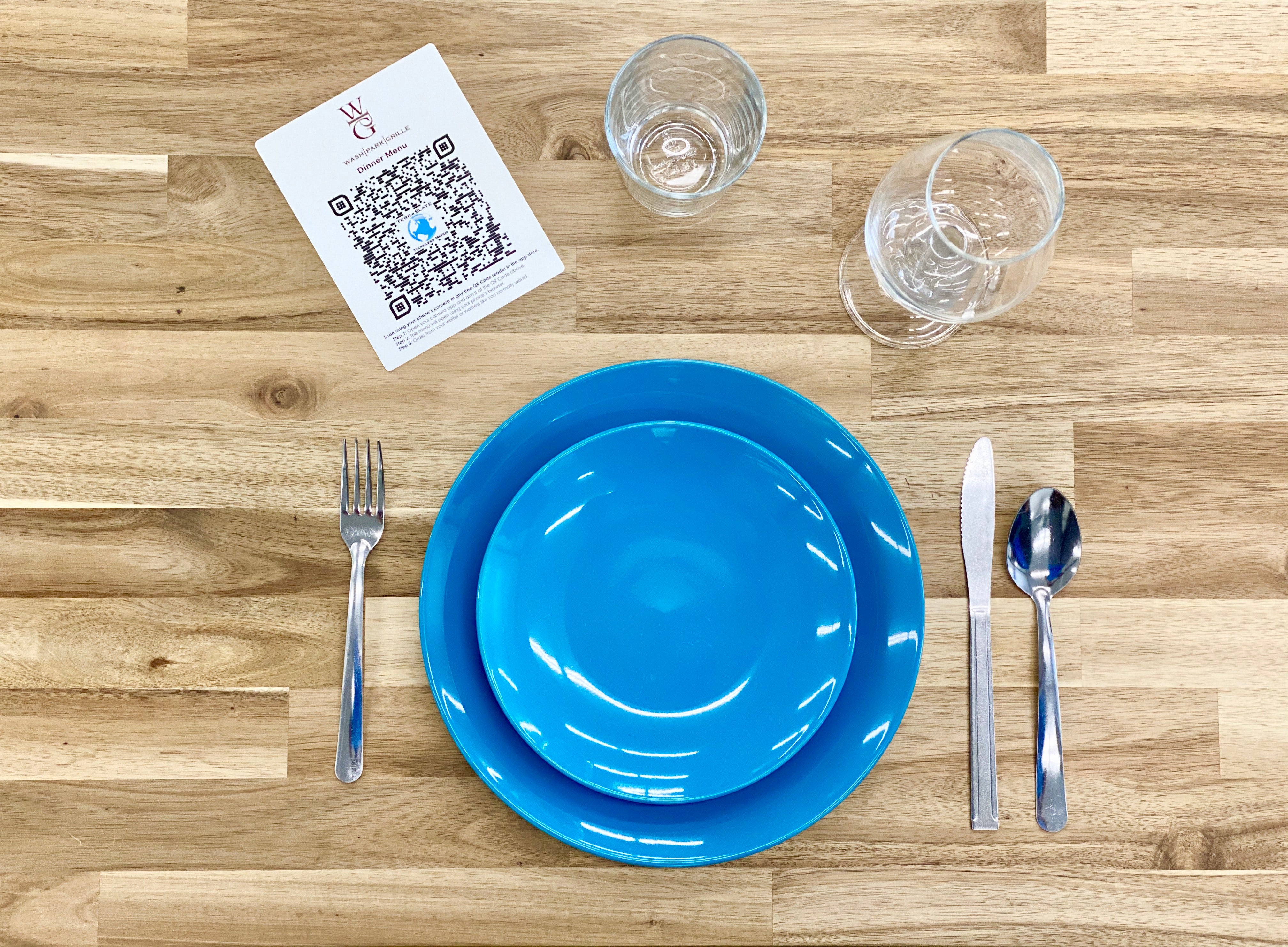 Custom Branded Touchless QR Menus - TerraSlate Inc.