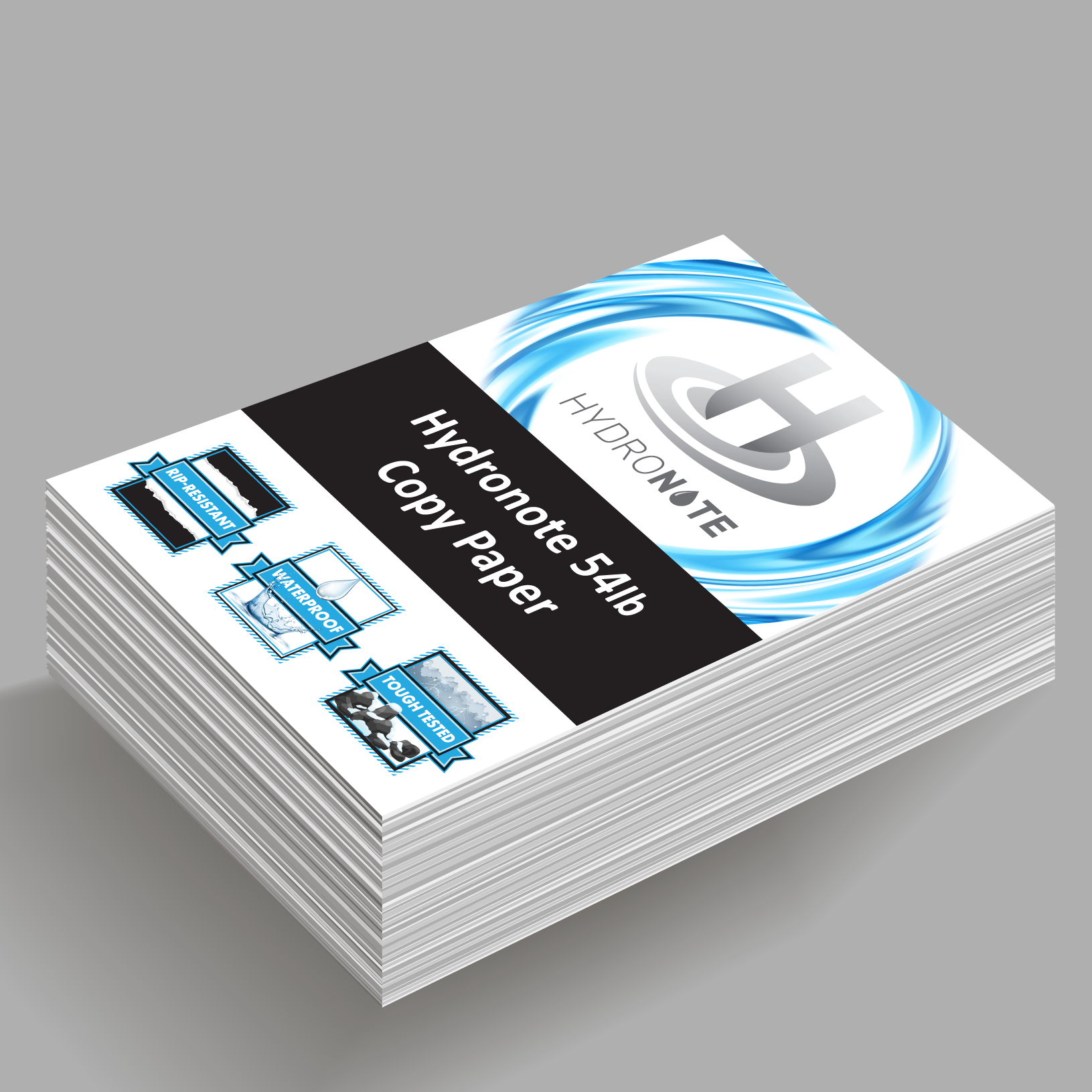 Hydronote Blank Copy Paper 8.5" x 11" - TerraSlate Inc.