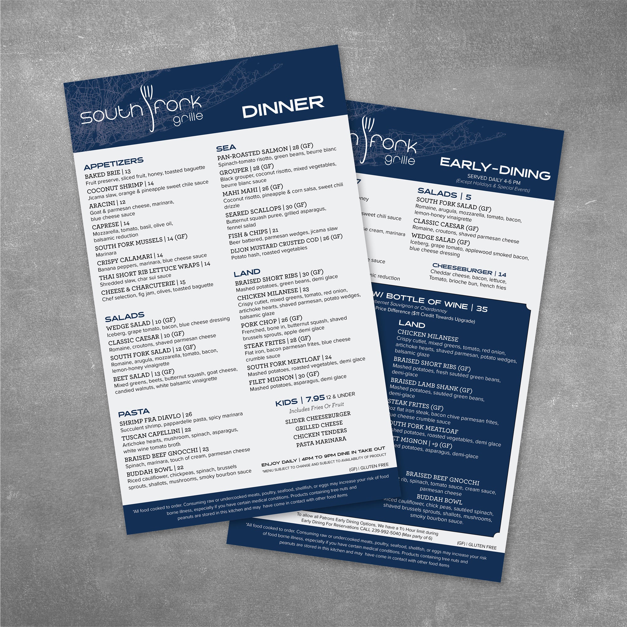 Menu Design - TerraSlate Inc.