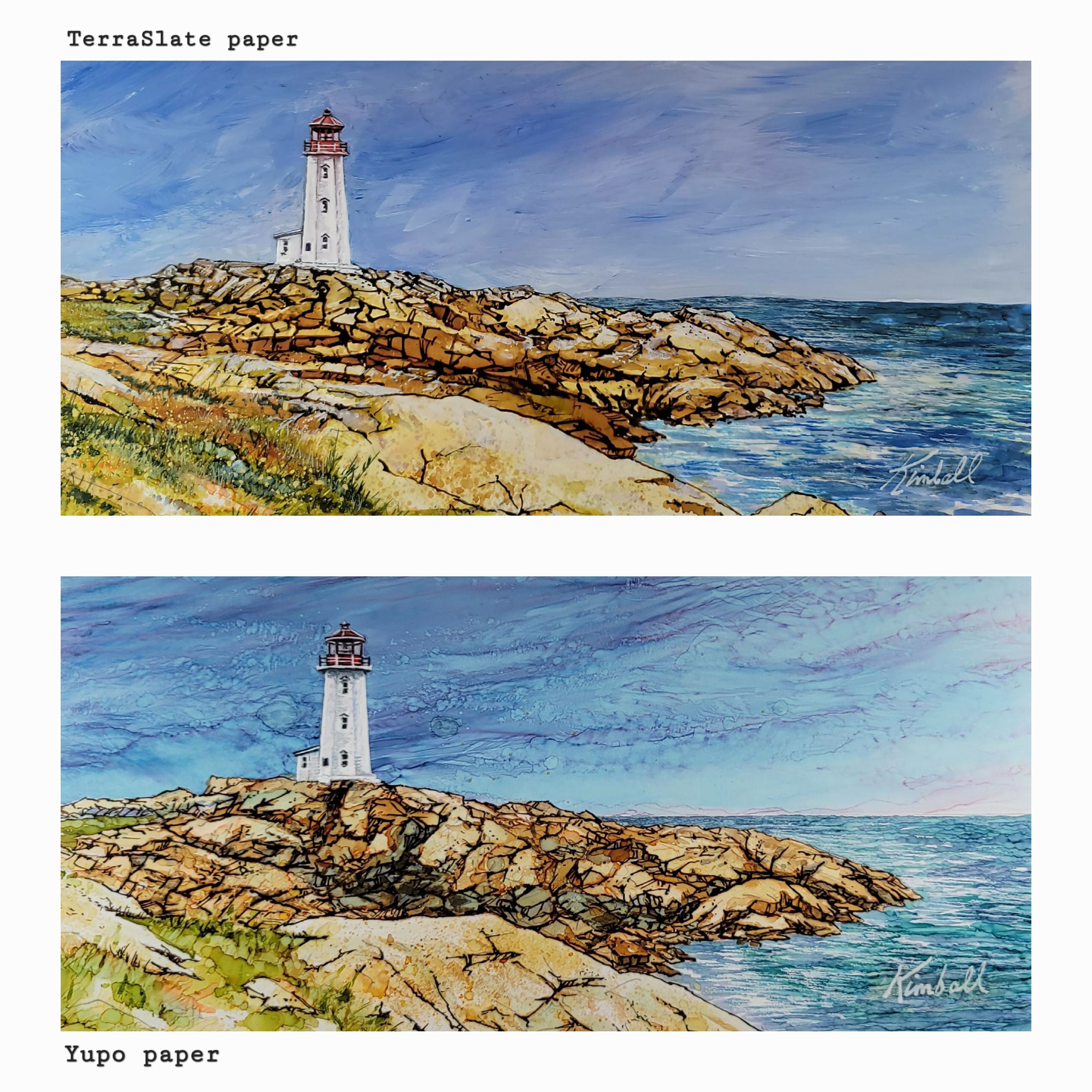 10 Mil Alcohol Ink Paper - TerraSlate Inc.