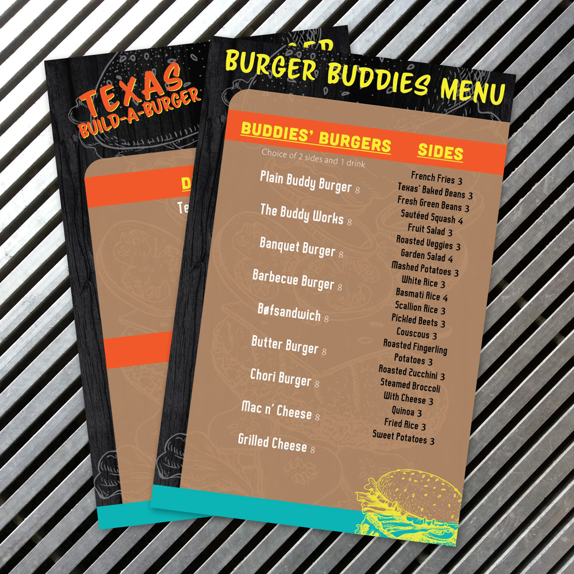 Build-a-Burger Template 5.5" x 8.5" - TerraSlate Inc.