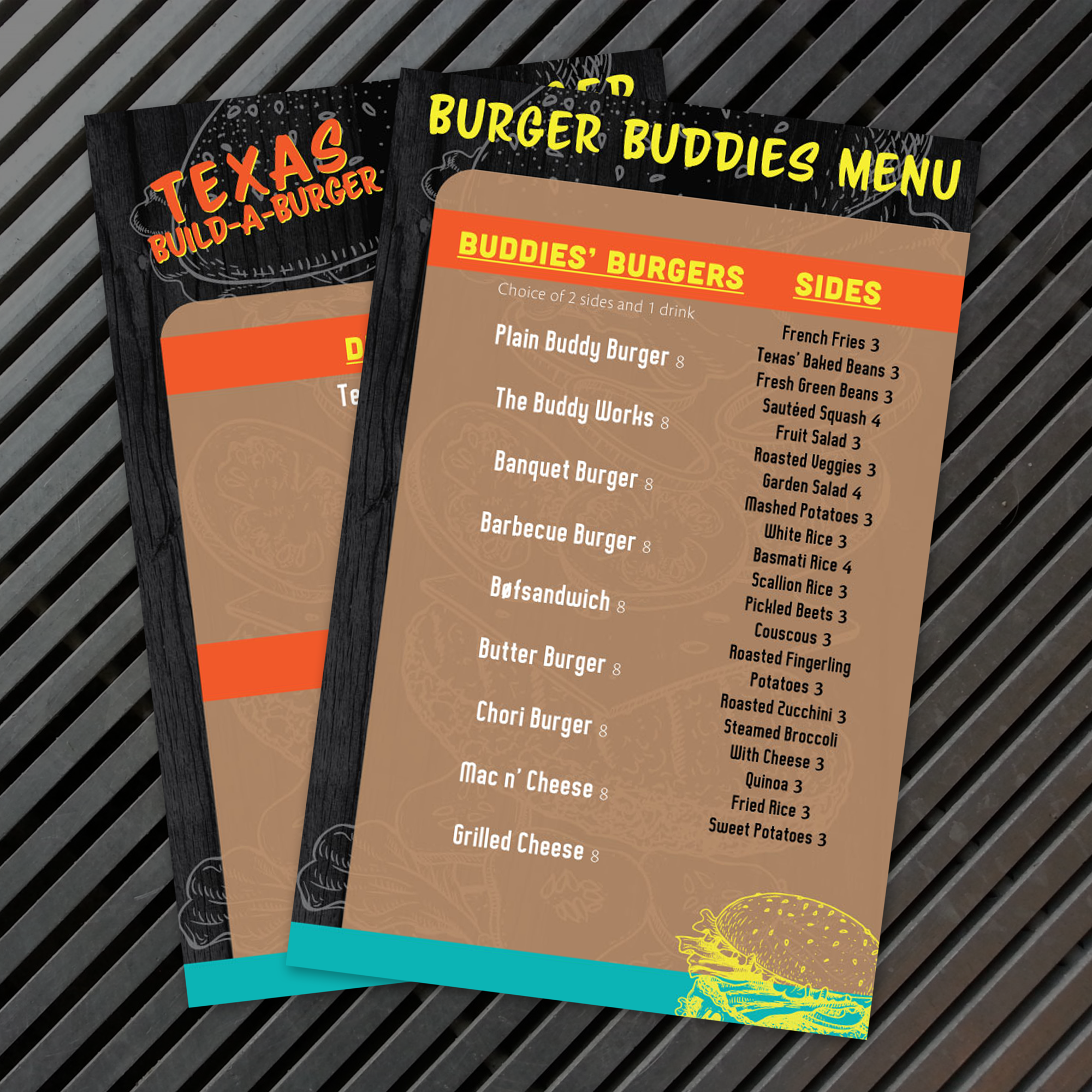 Build-a-Burger Template 5.5" x 8.5" - TerraSlate Inc.