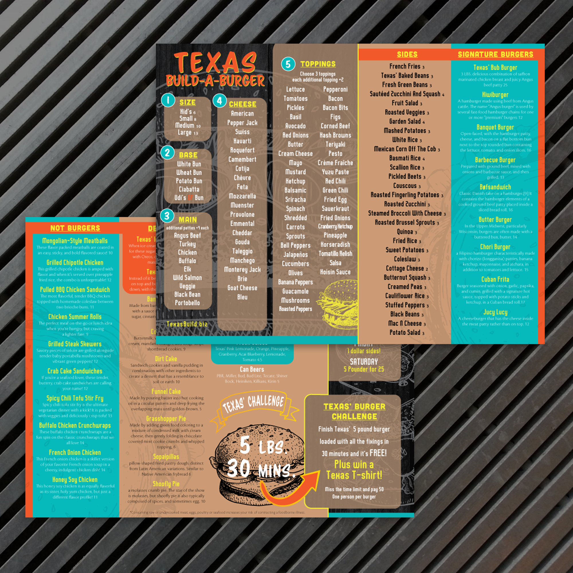 Build-a-Burger Template 8.5" x 11" - TerraSlate Inc.