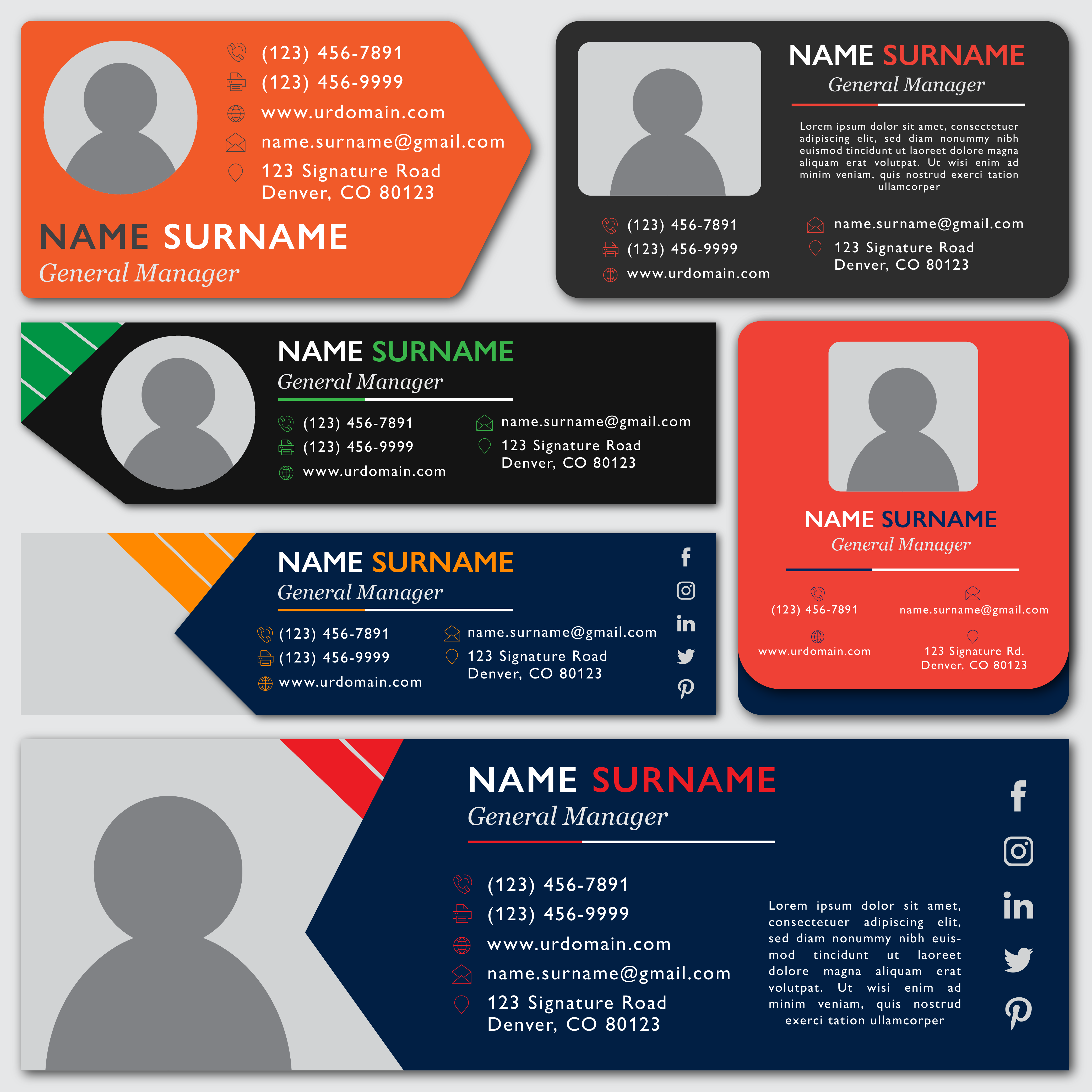 Custom Email Signature - TerraSlate Inc.