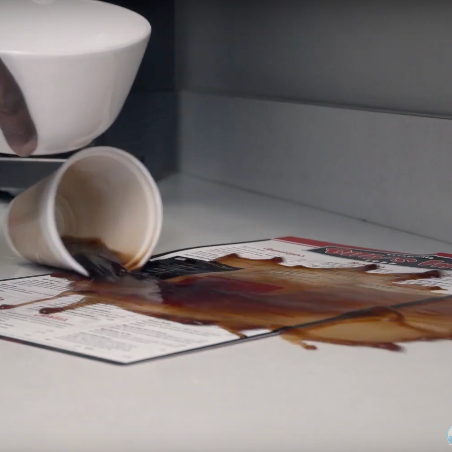 Waterproof Flat Table Menus 5.5" x 8.5" - TerraSlate Inc.