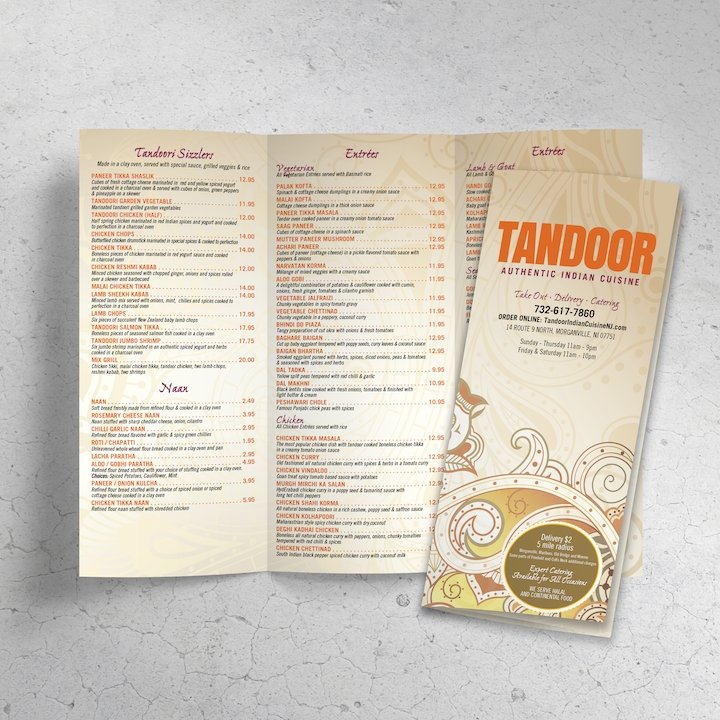 Takeout Menus, Disposable Menus & To-Go Menus - TerraSlate Inc.
