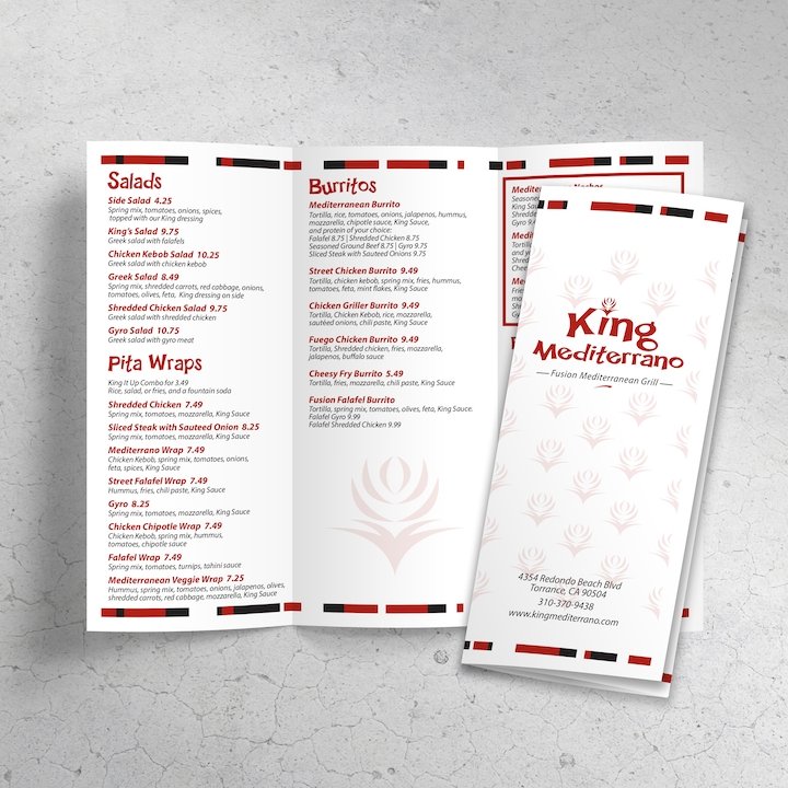 Takeout Menus, Disposable Menus & To-Go Menus - TerraSlate Inc.