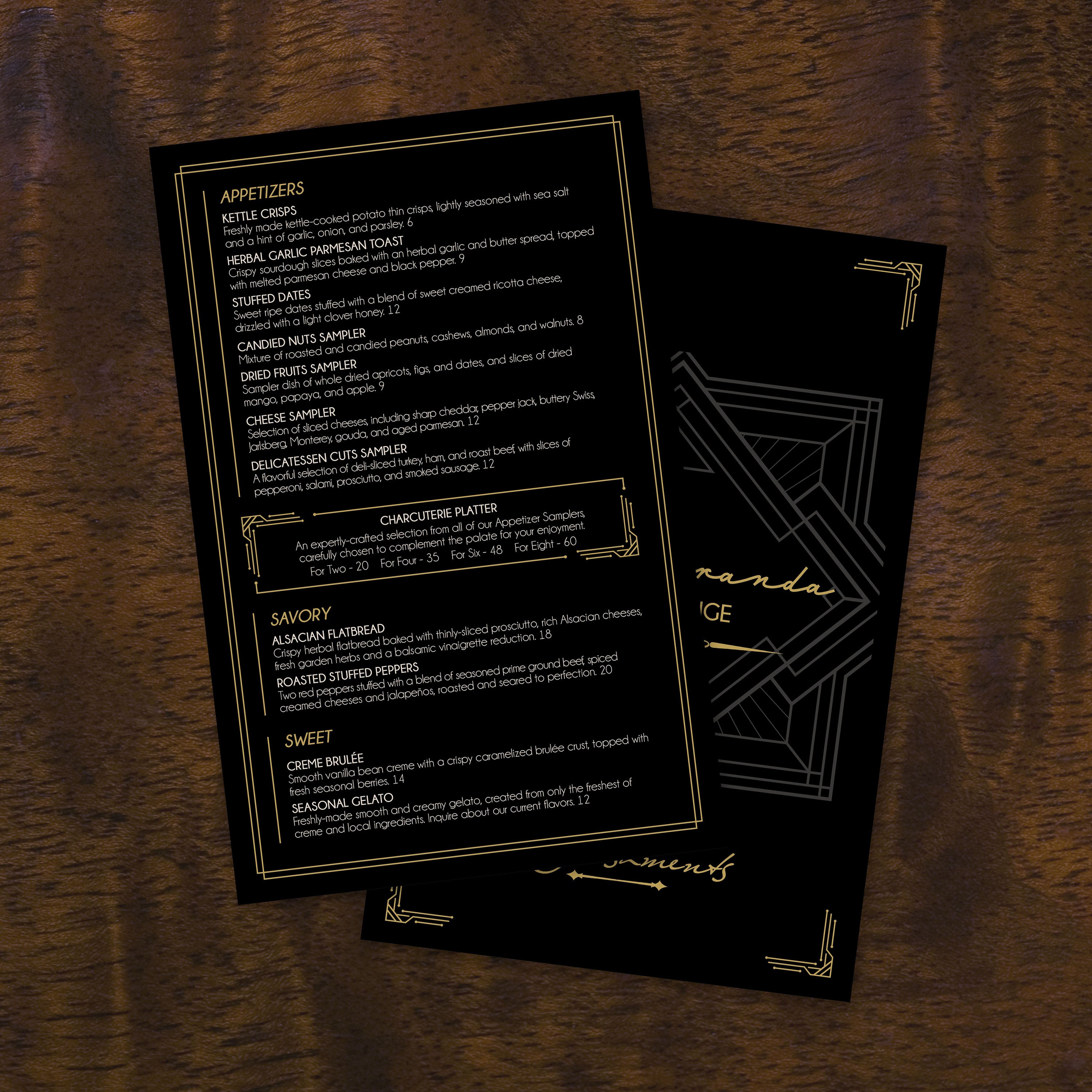 Bar & Lounge Template 5.5" x 8.5" - TerraSlate Inc.