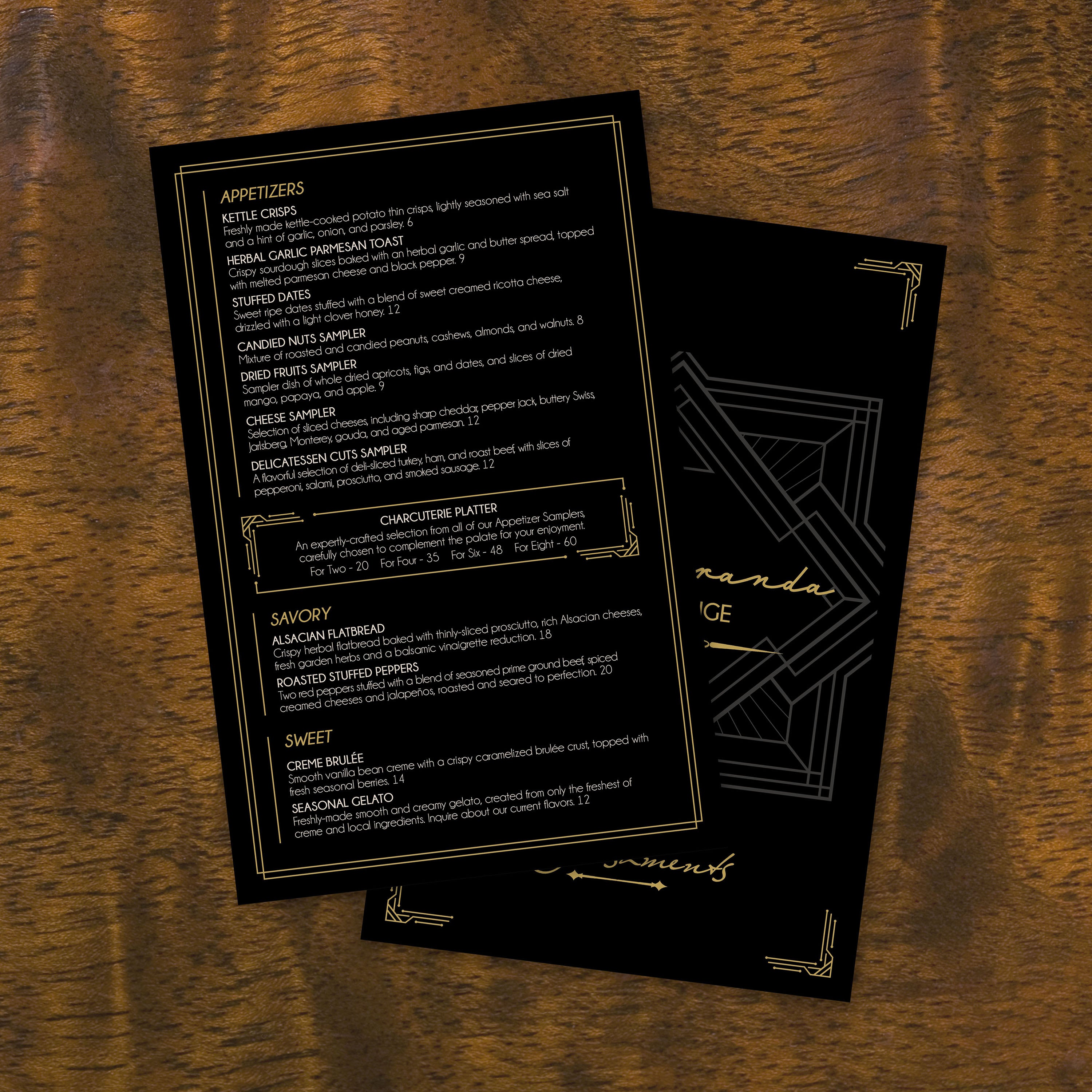 Bar & Lounge Template 5.5" x 8.5" - TerraSlate Inc.