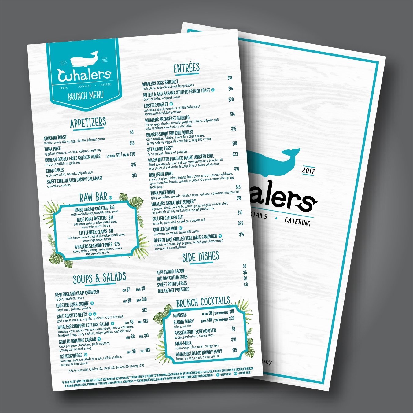 Menu Design - TerraSlate Inc.
