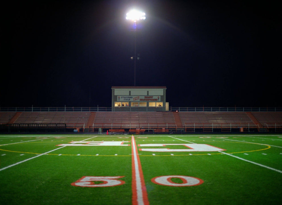 Football Field at Night