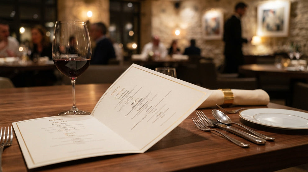 How to Design a Bi-Fold Restaurant Menu That Converts (With Sizing Guide)