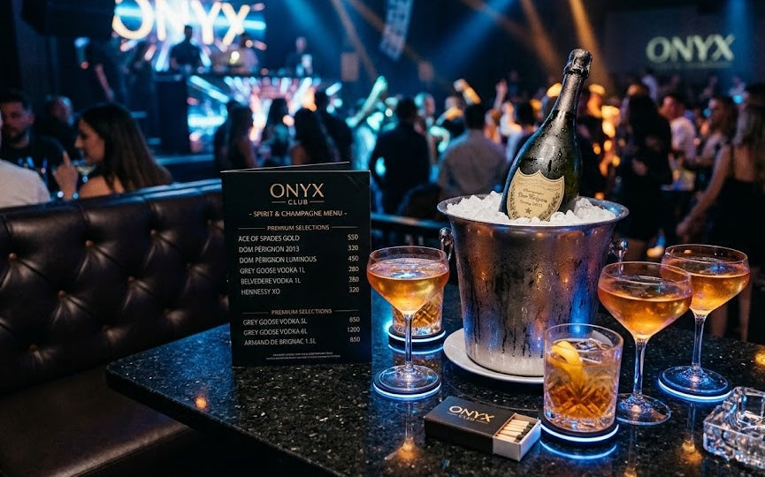 Waterproof Nightclub Menu Solutions for VIP Bottle Service