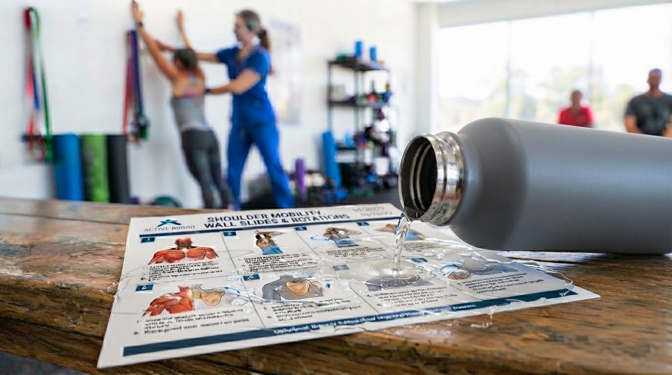 The Ultimate Waterproof Physical Therapy Exercise Cards