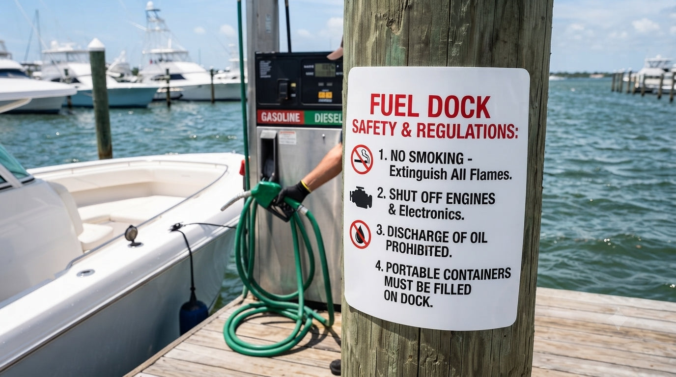 Waterproof Paper for Marina Fuel Dock Signs: Built for Fuel, Salt, and Sun