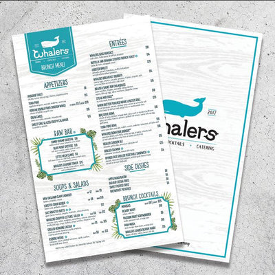 Menu Dimensions