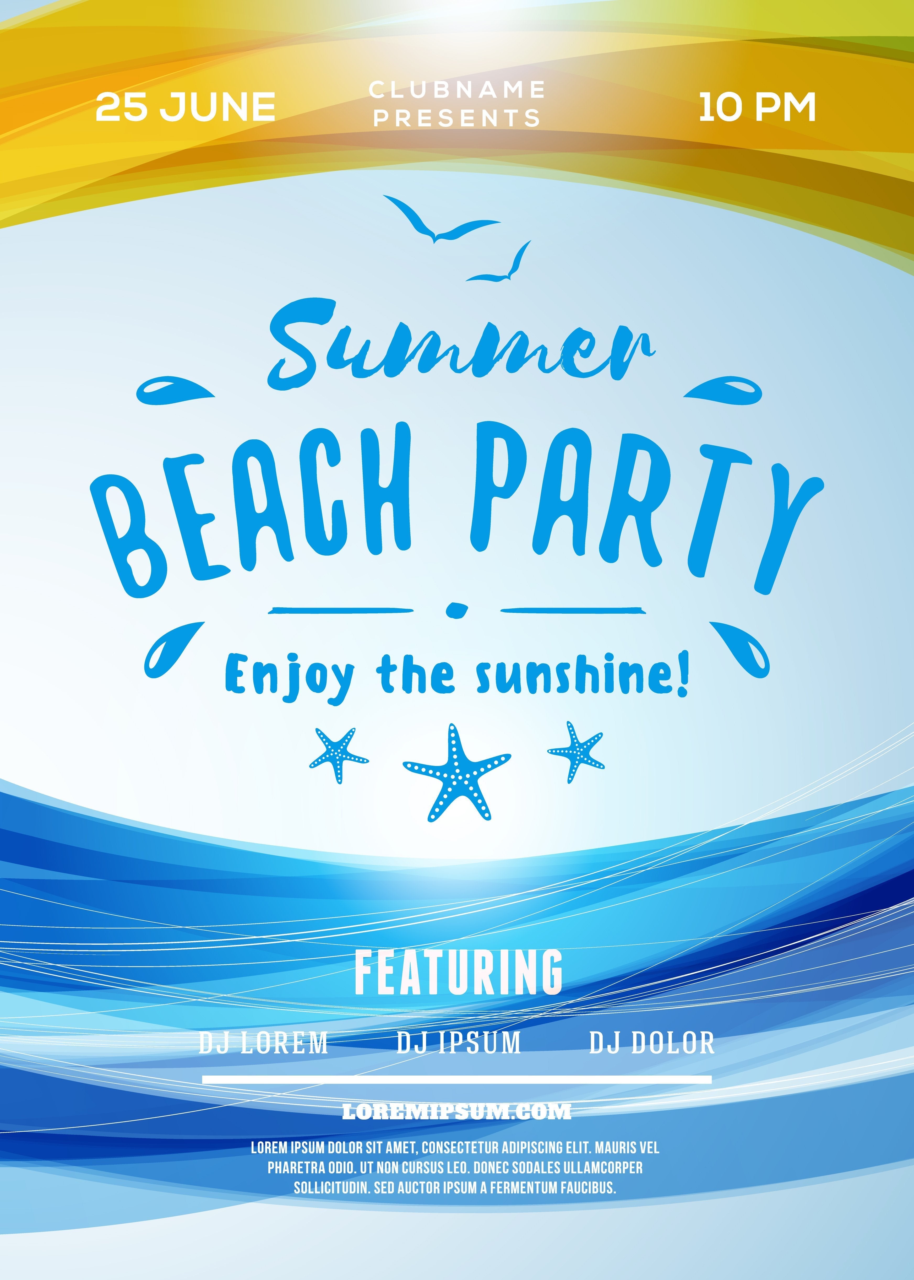 Bulk Waterproof Event Flyers