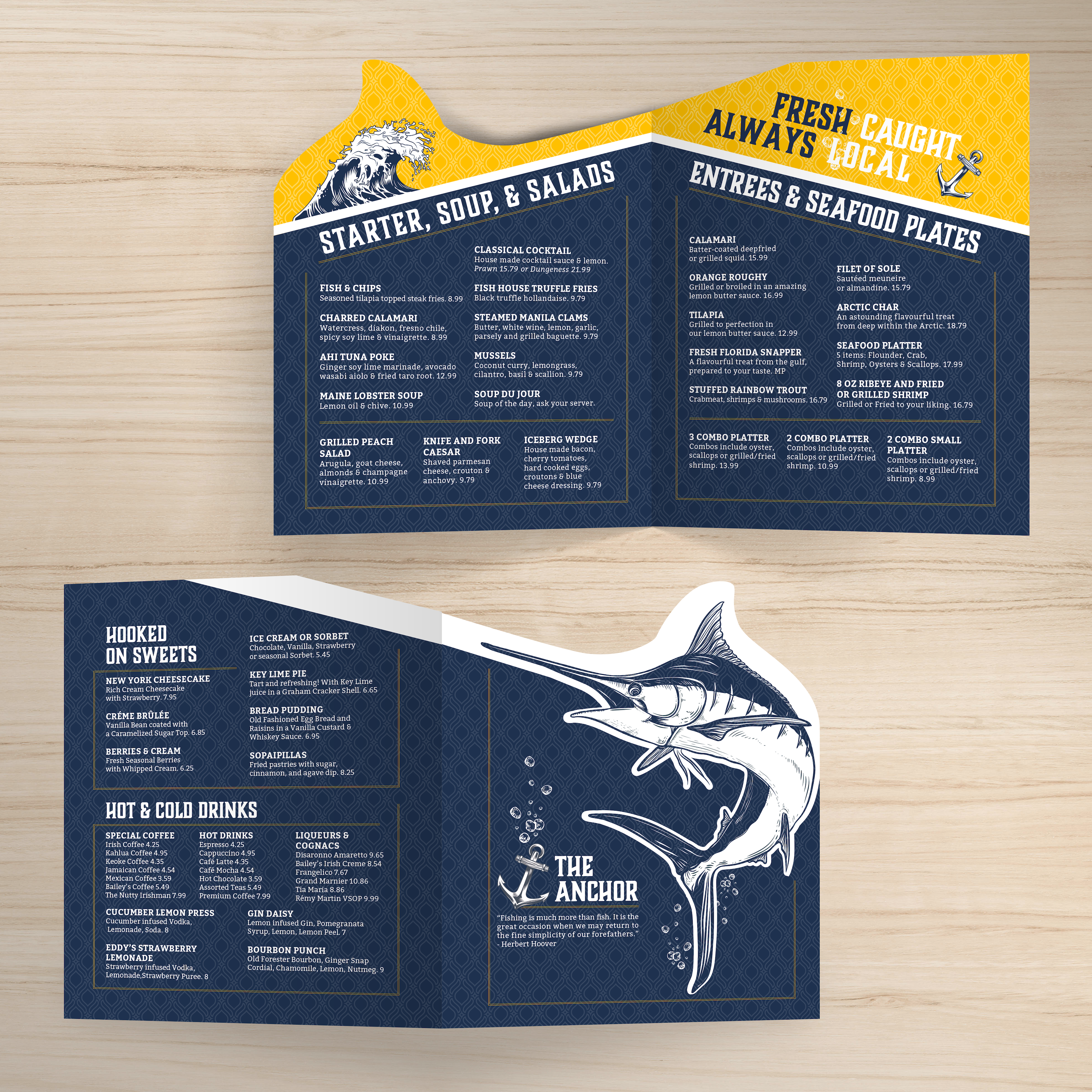 Consultation de menu