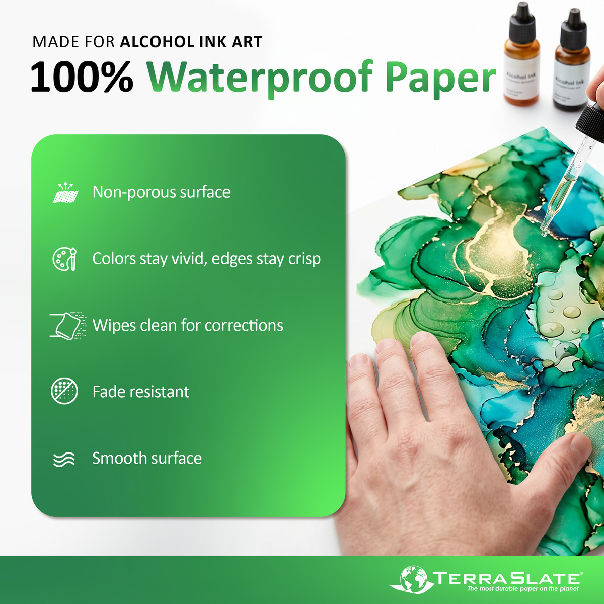10 Mil Alcohol Ink Paper