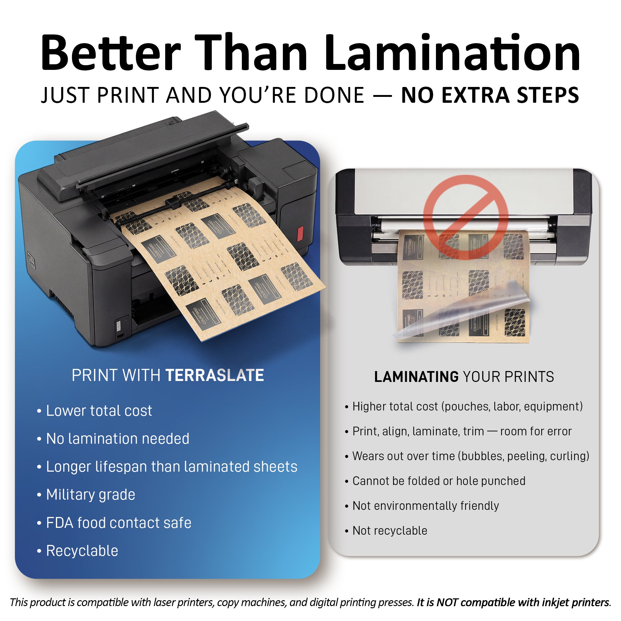 Waterproof Colored Paper!