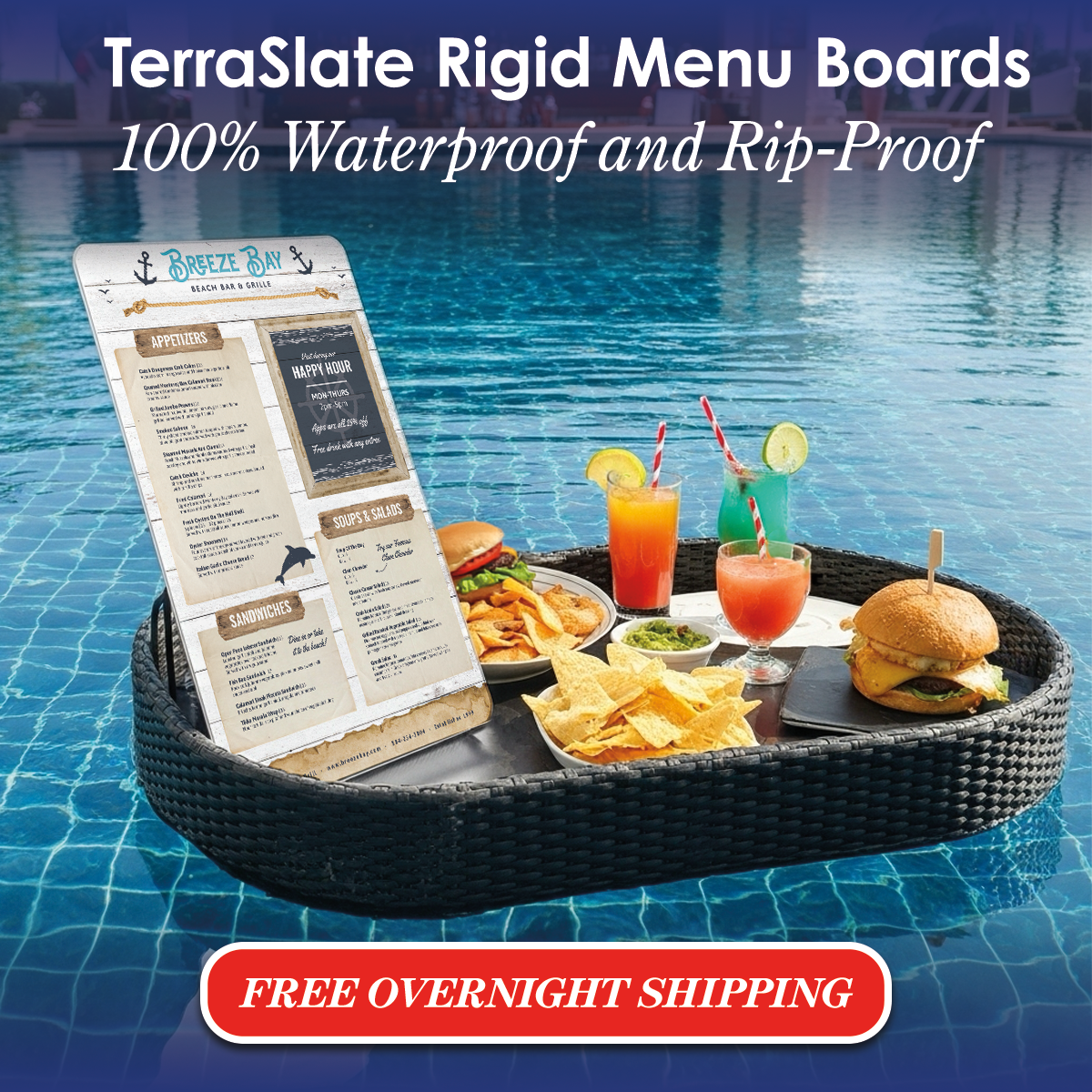 Rigid Menu Boards Sample Pack