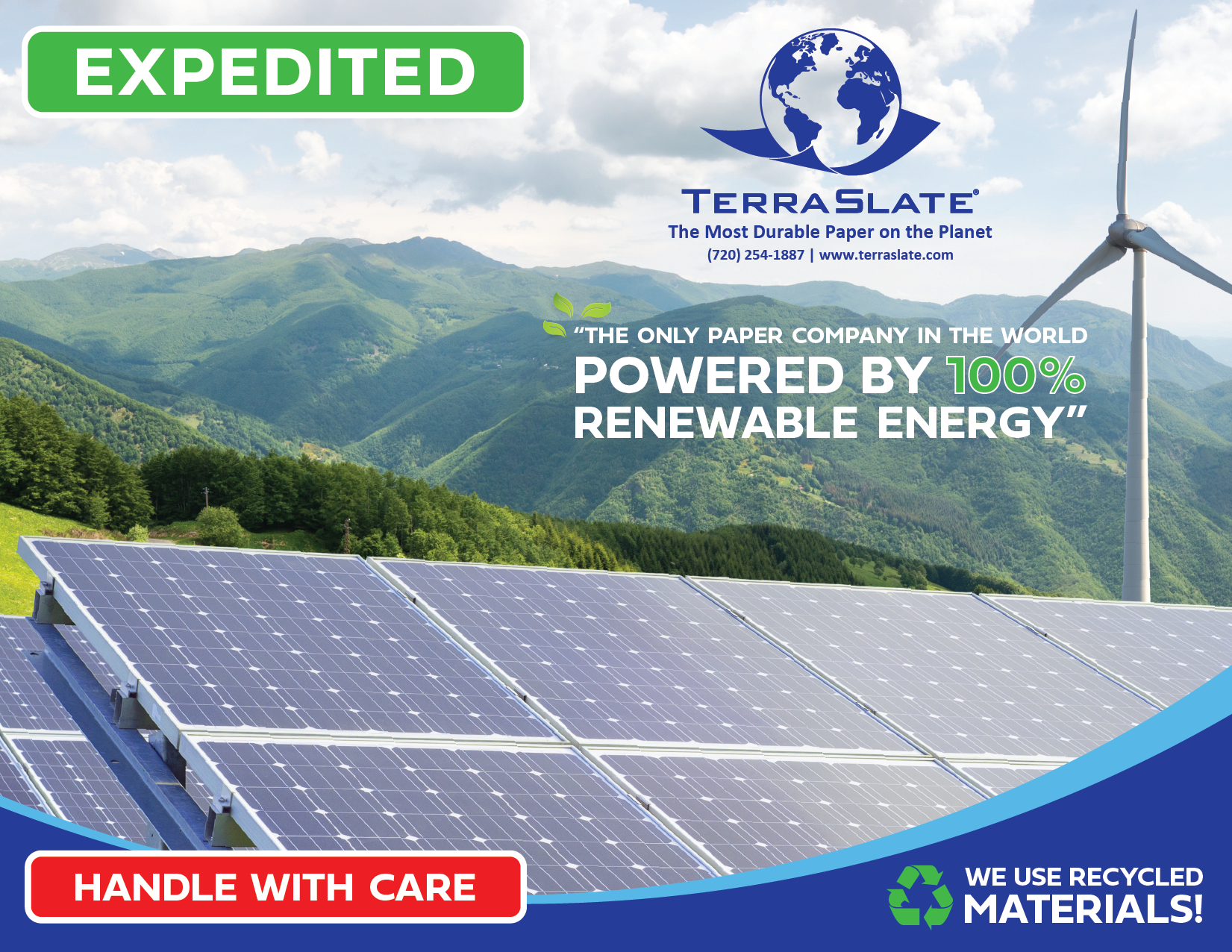 Internal Print Request - TerraSlate Inc.