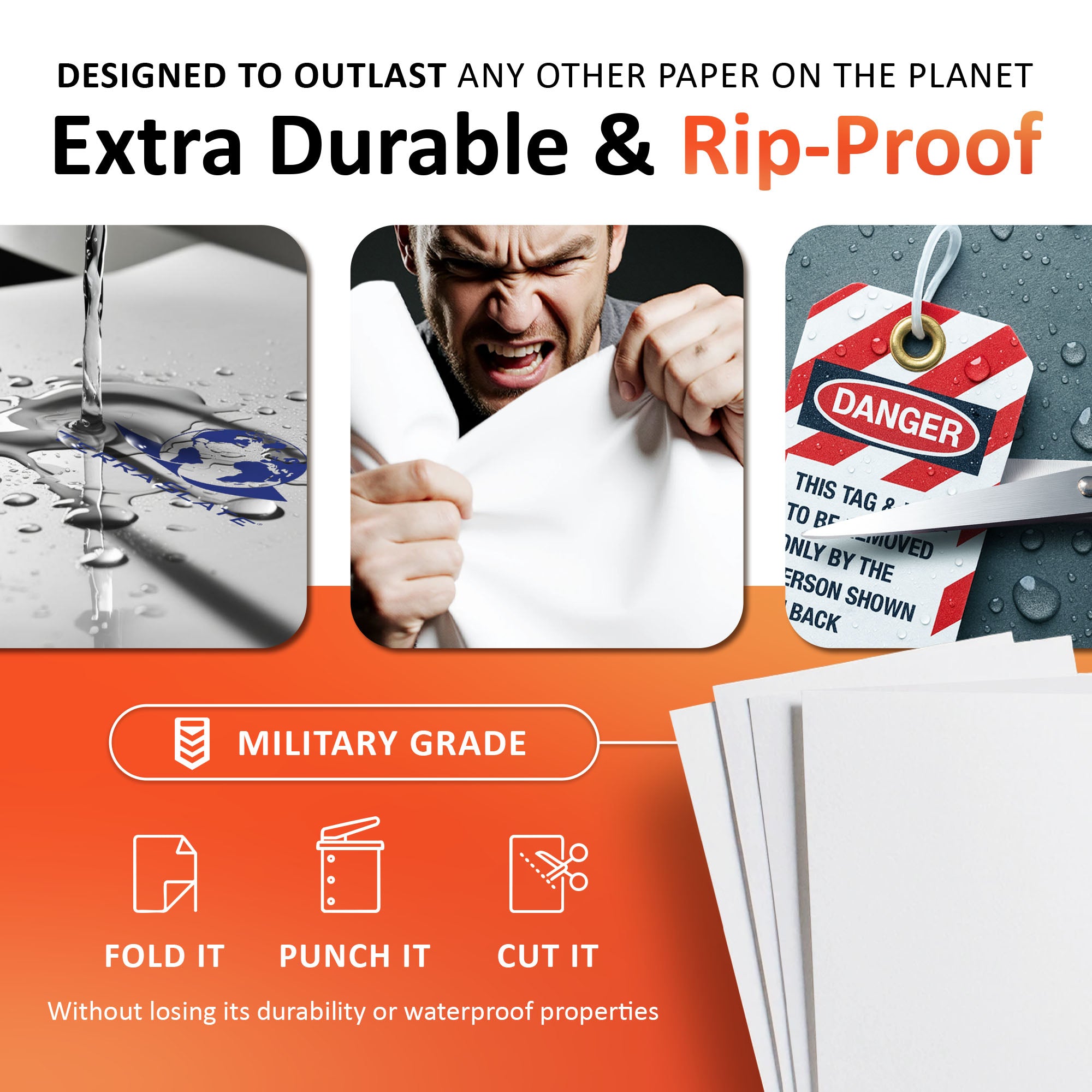 SCUBA Dive Logs | Waterproof Menus | Long Lasting Menus | Table Tents