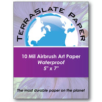 Papel artístico para aerógrafo de 10 mil.